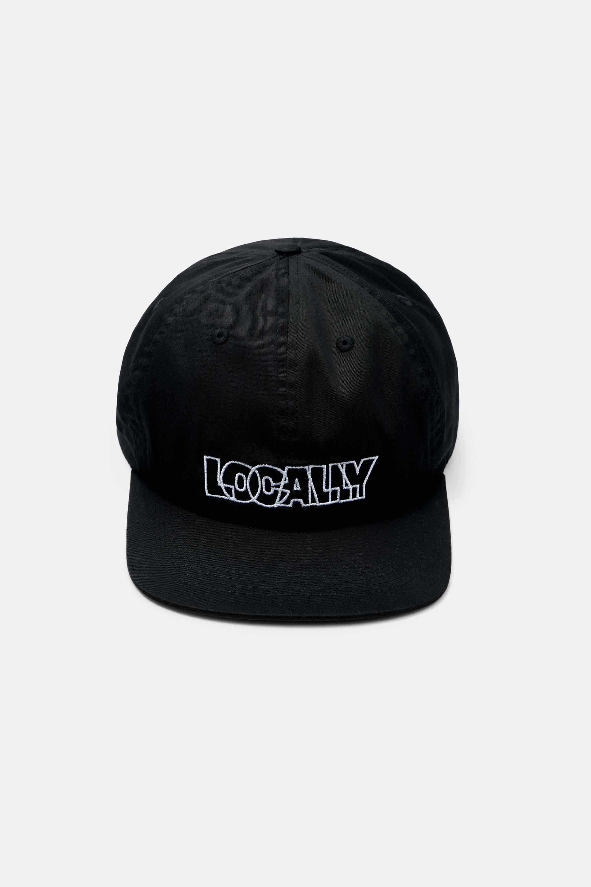 LOCALLY embroidered STWD cap — Black