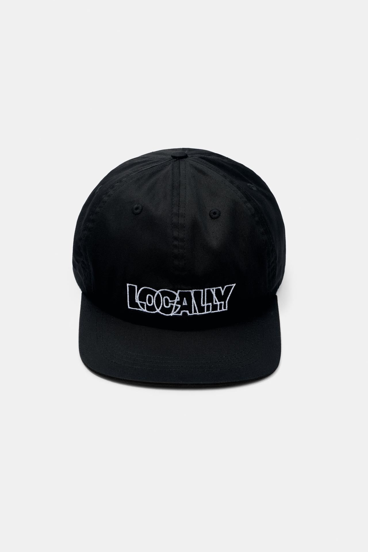 LOCALLY embroidered STWD cap — Black