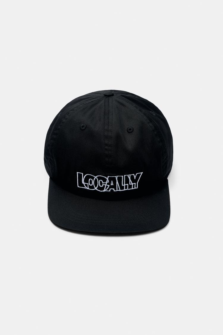 LOCALLY embroidered STWD cap — Black