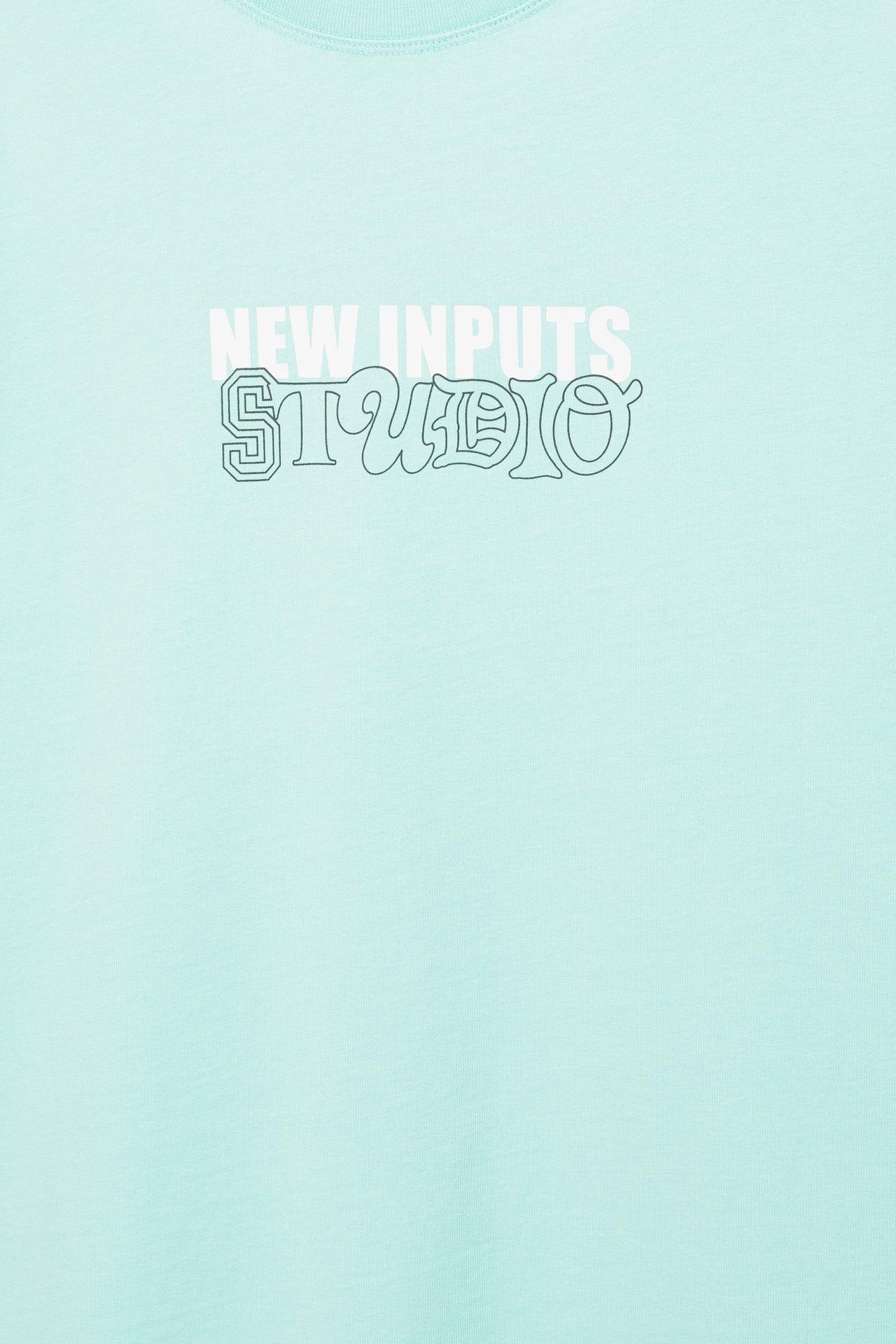 STWD Studio T-shirt — Turquoise