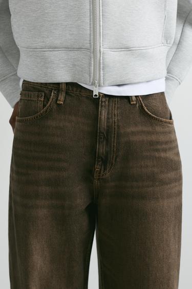 Wide-leg jeans — Brown 3