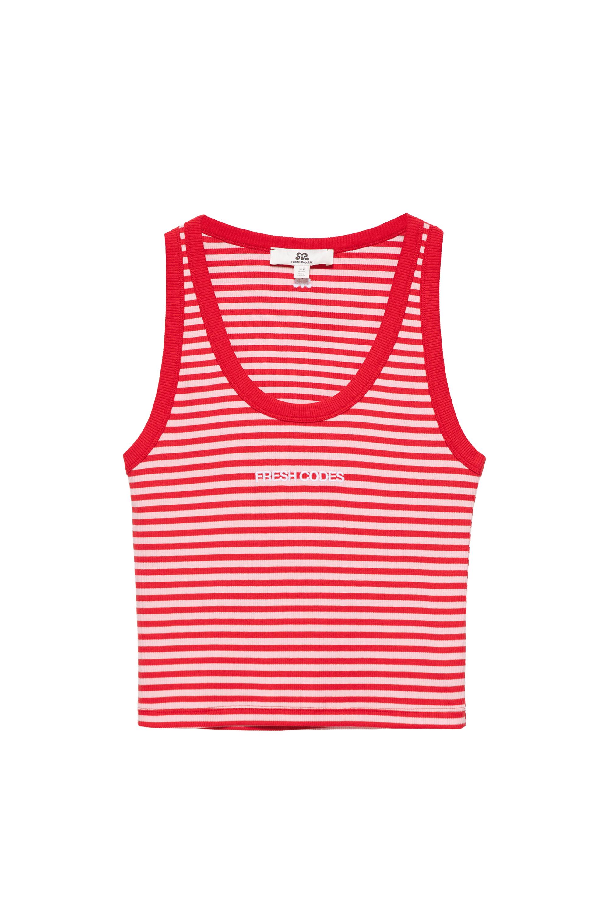 Pull&Bear Çizgili atlet görsel 5