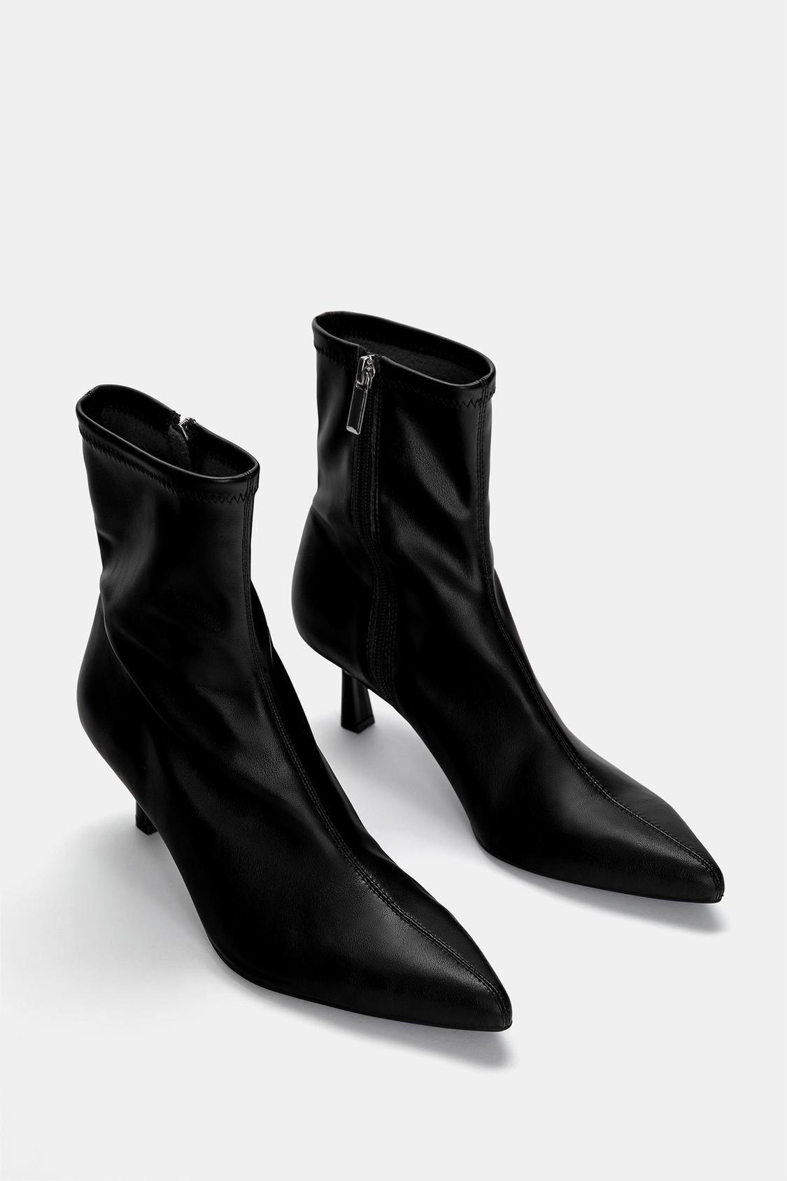 Kitten heel ankle boots - PULL&BEAR