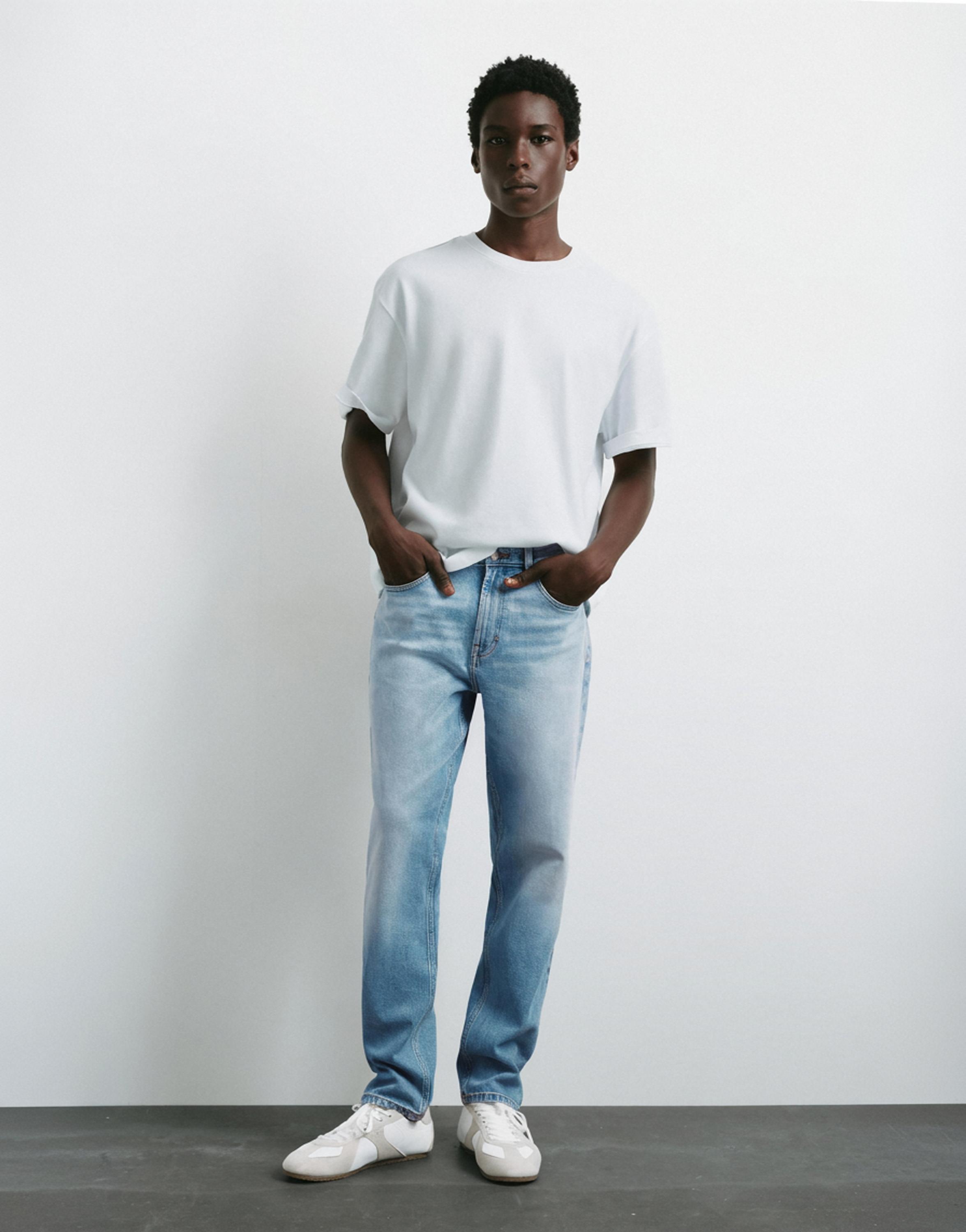 Slim fit jeans — Pale indigo