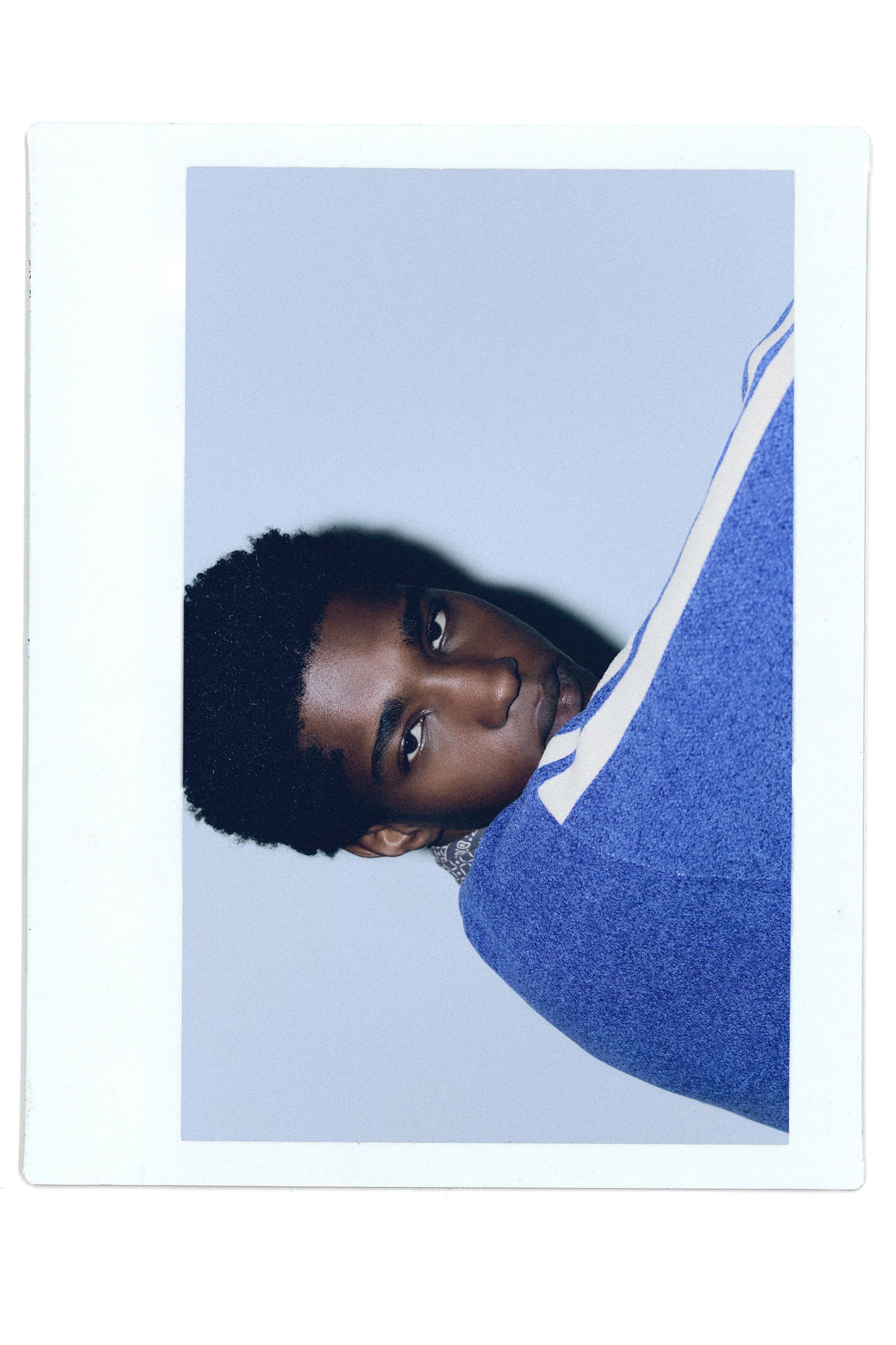 STWD graphic jumper — Blue