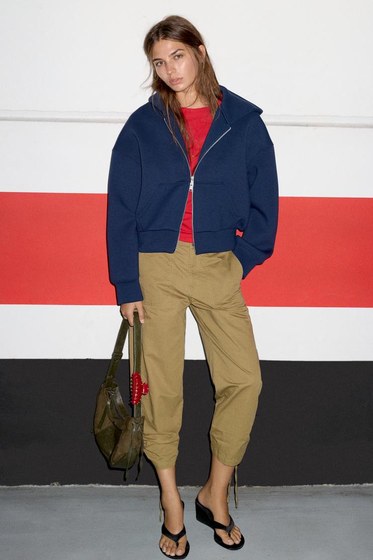Cargo capris — Pale khaki