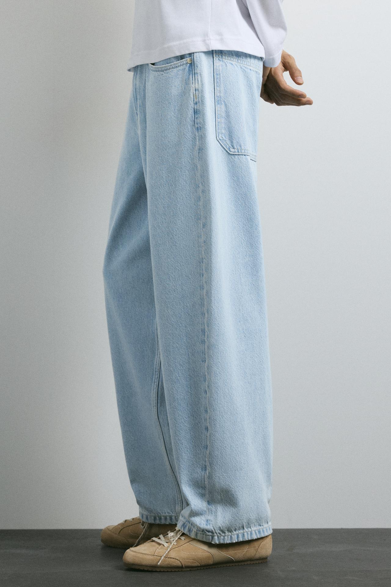 Barrel jeans — Pale blue