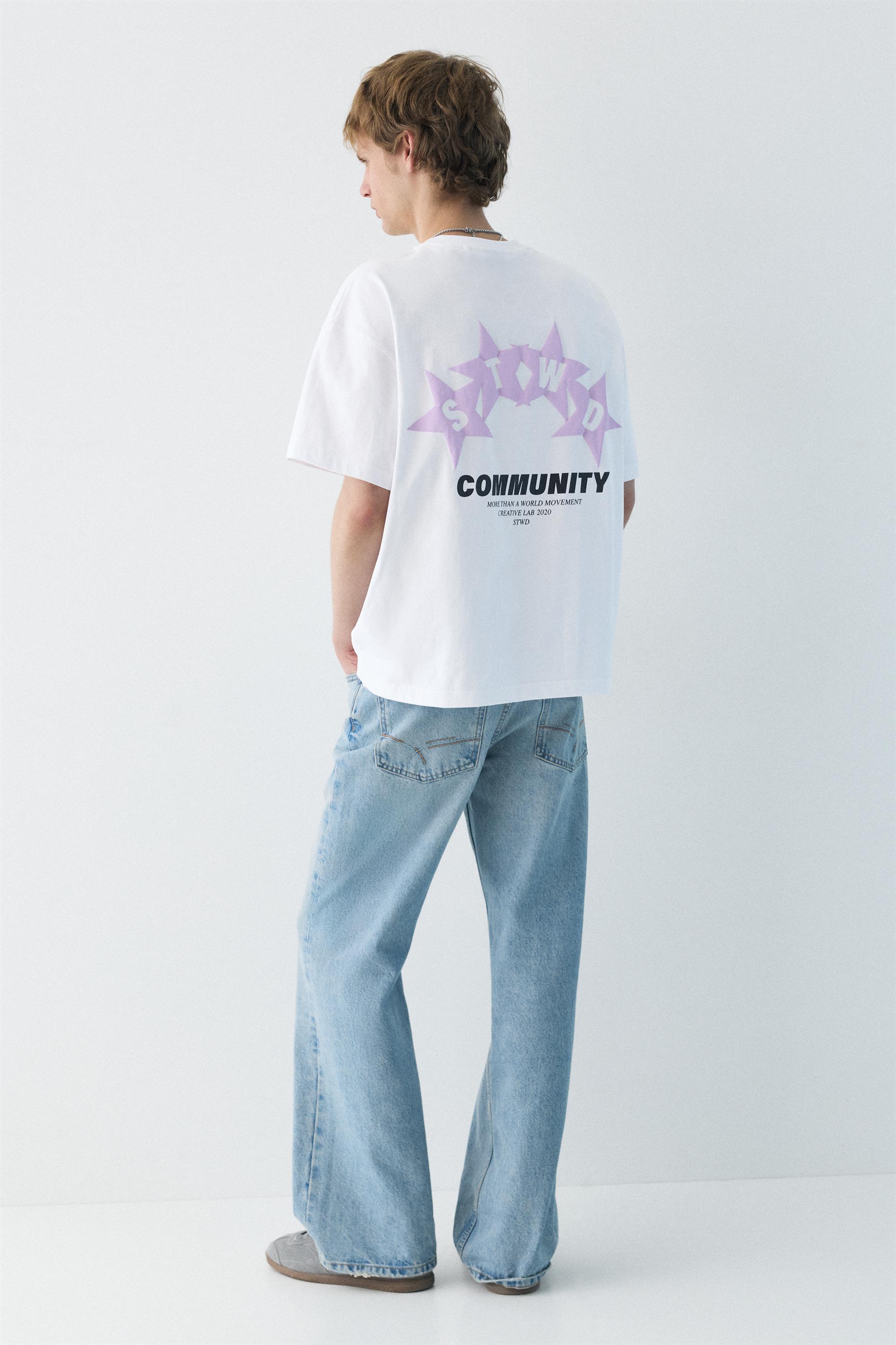 Beyaz STWD t-shirt - Görsel 12