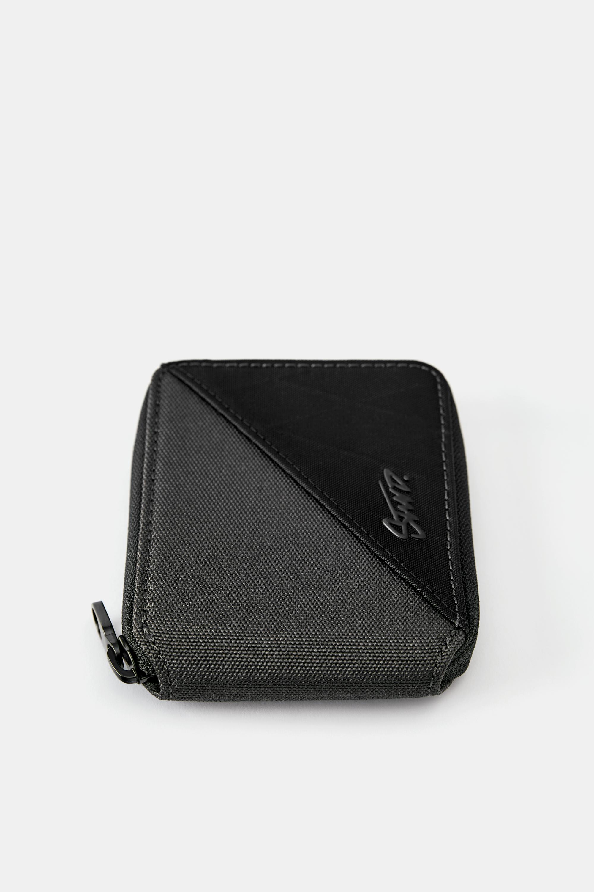 STWD nylon wallet — Grey