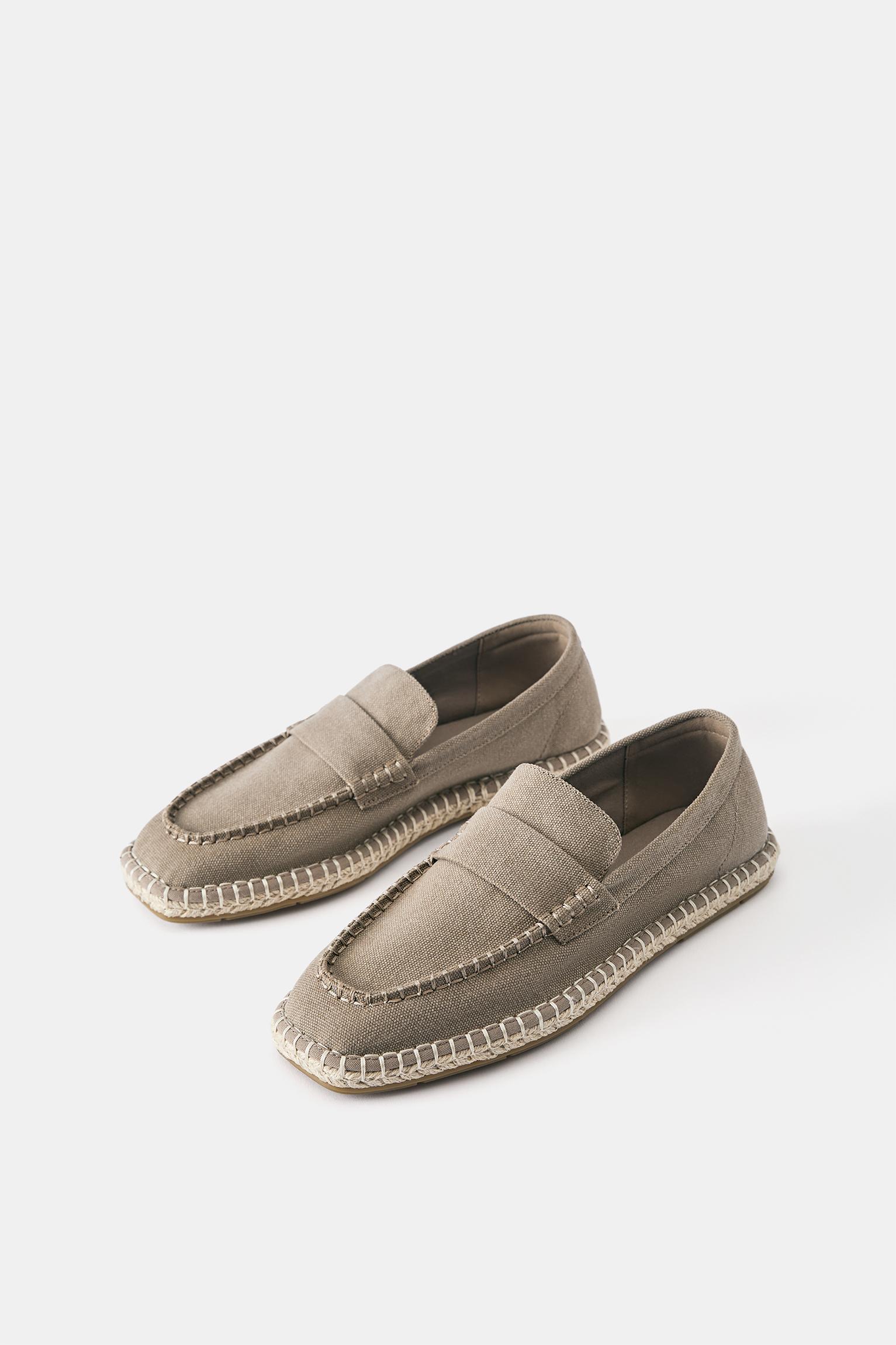 Jute espadrilles — Brown