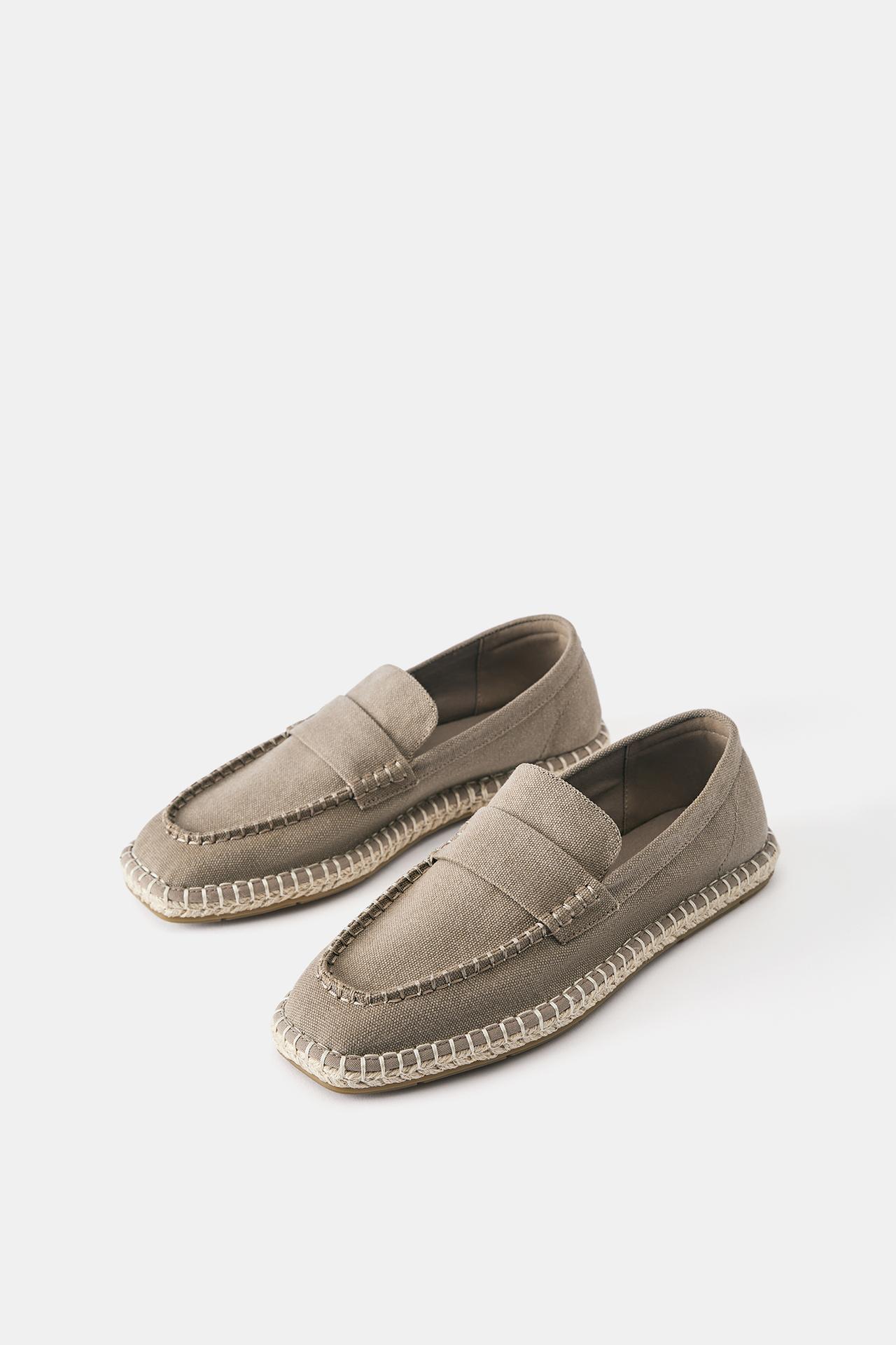 Jute espadrilles — Brown