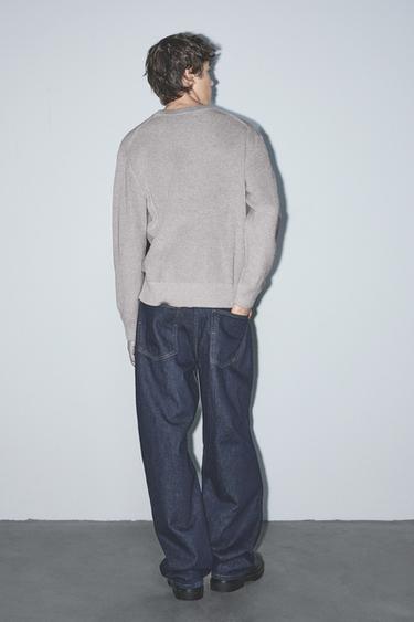 Basic knit jumper — Medium grey 2