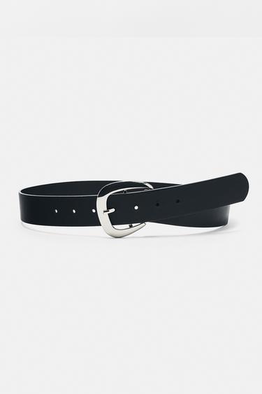 Metallic buckle belt — Black 2