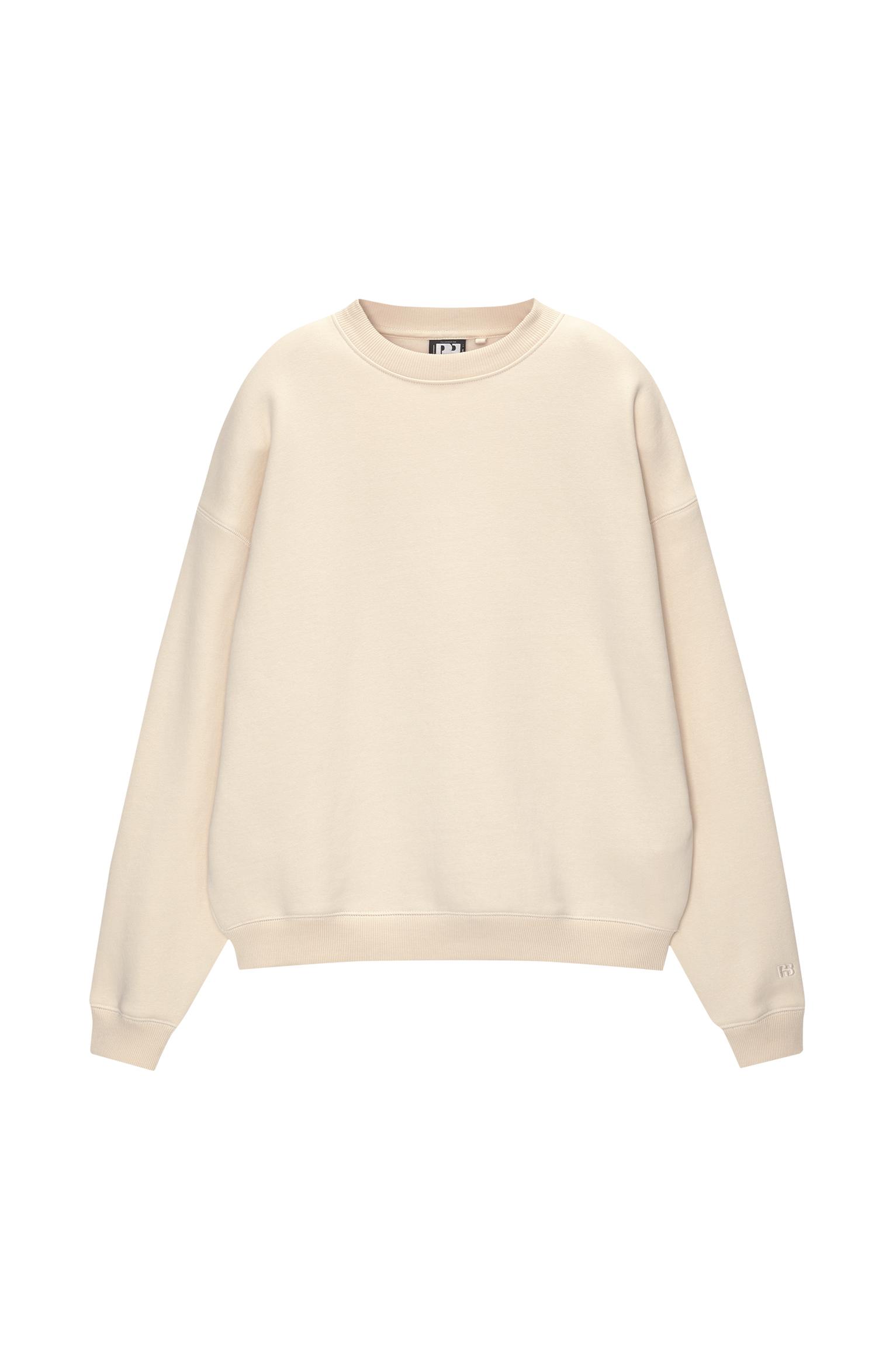 Basic kare kesim sweatshirt_1