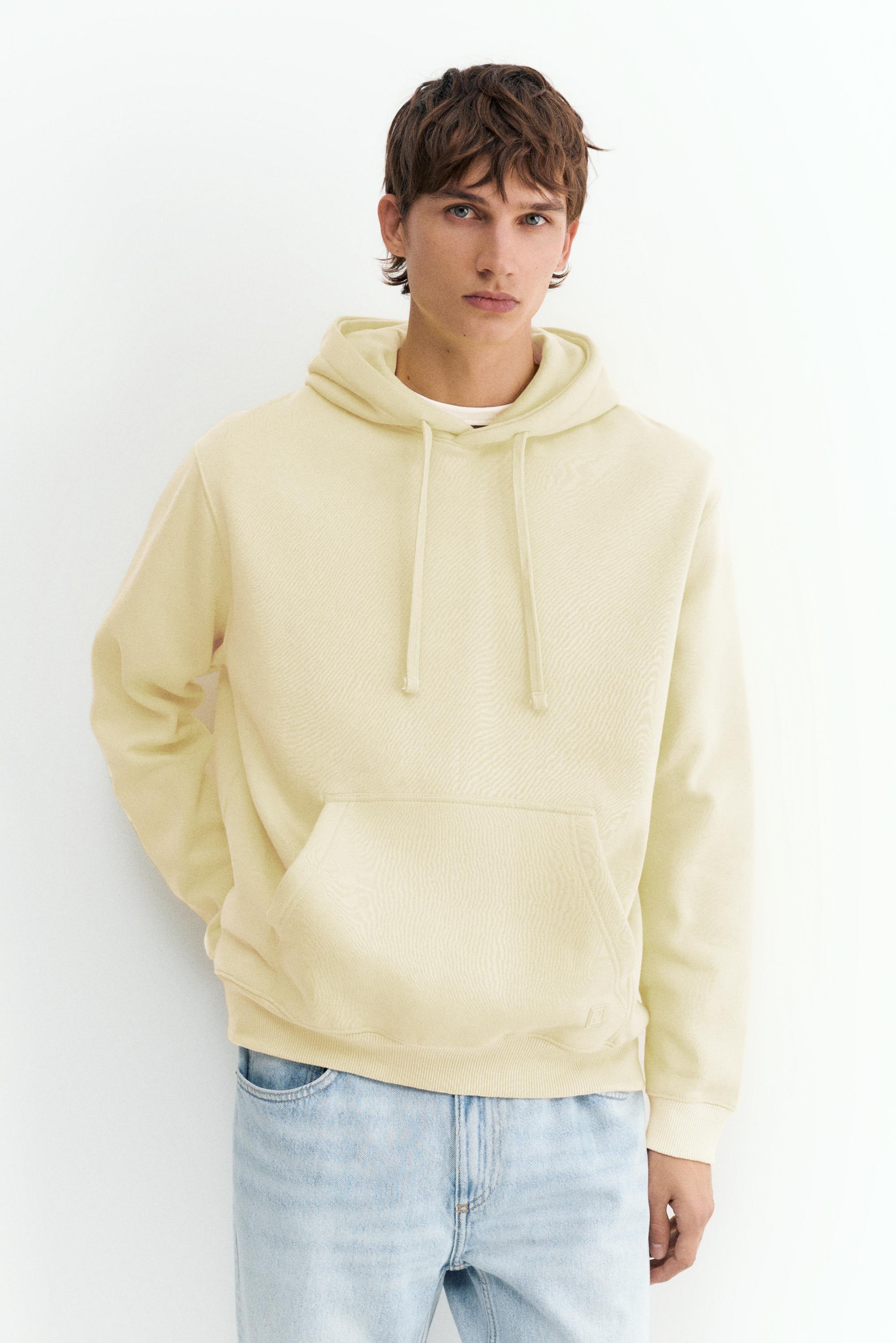 Basic hoodie — Yellow