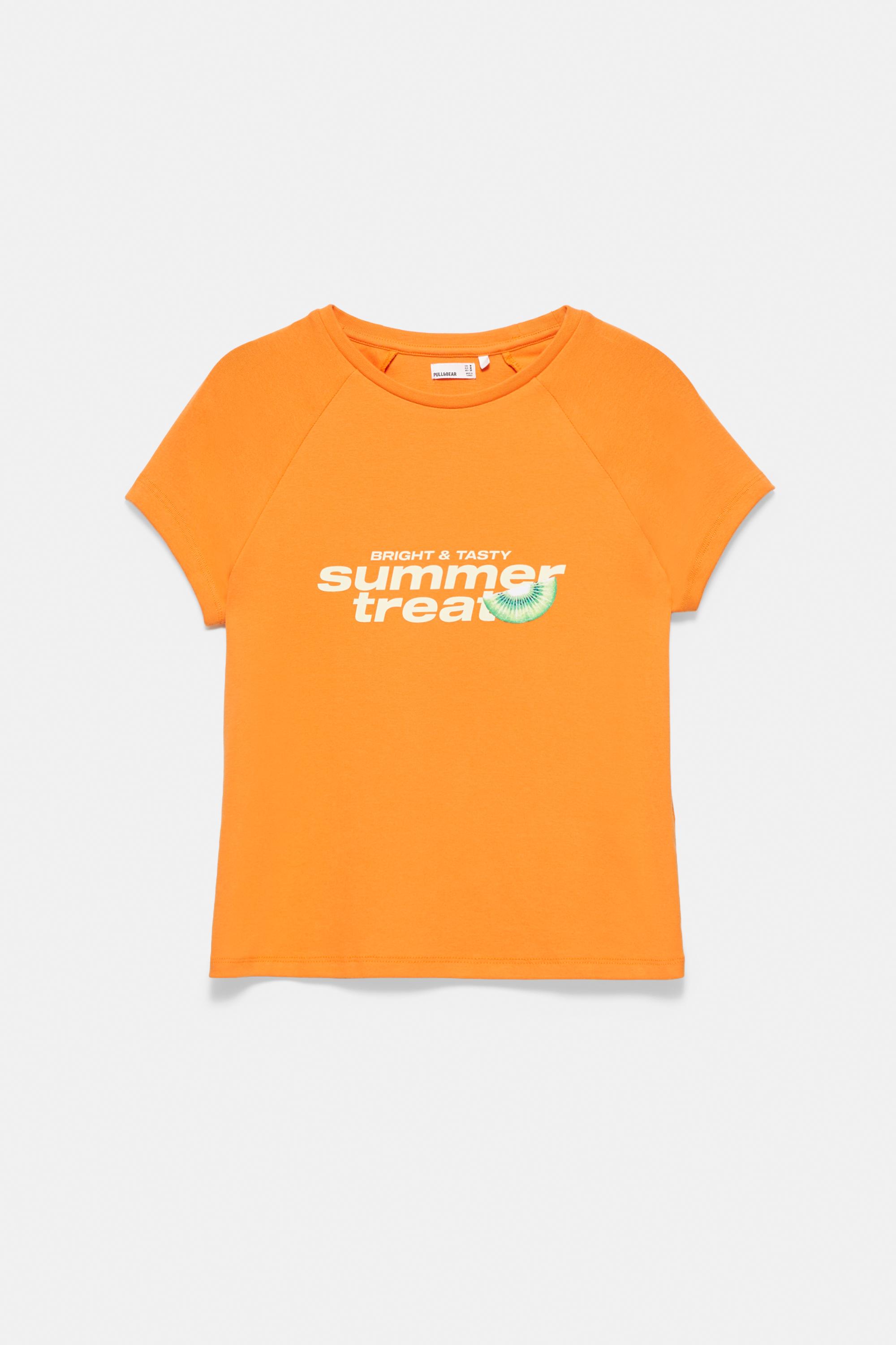 Fruit graphic T-shirt — Orange