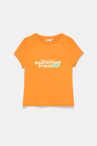 Fruit graphic T-shirt — Orange 6