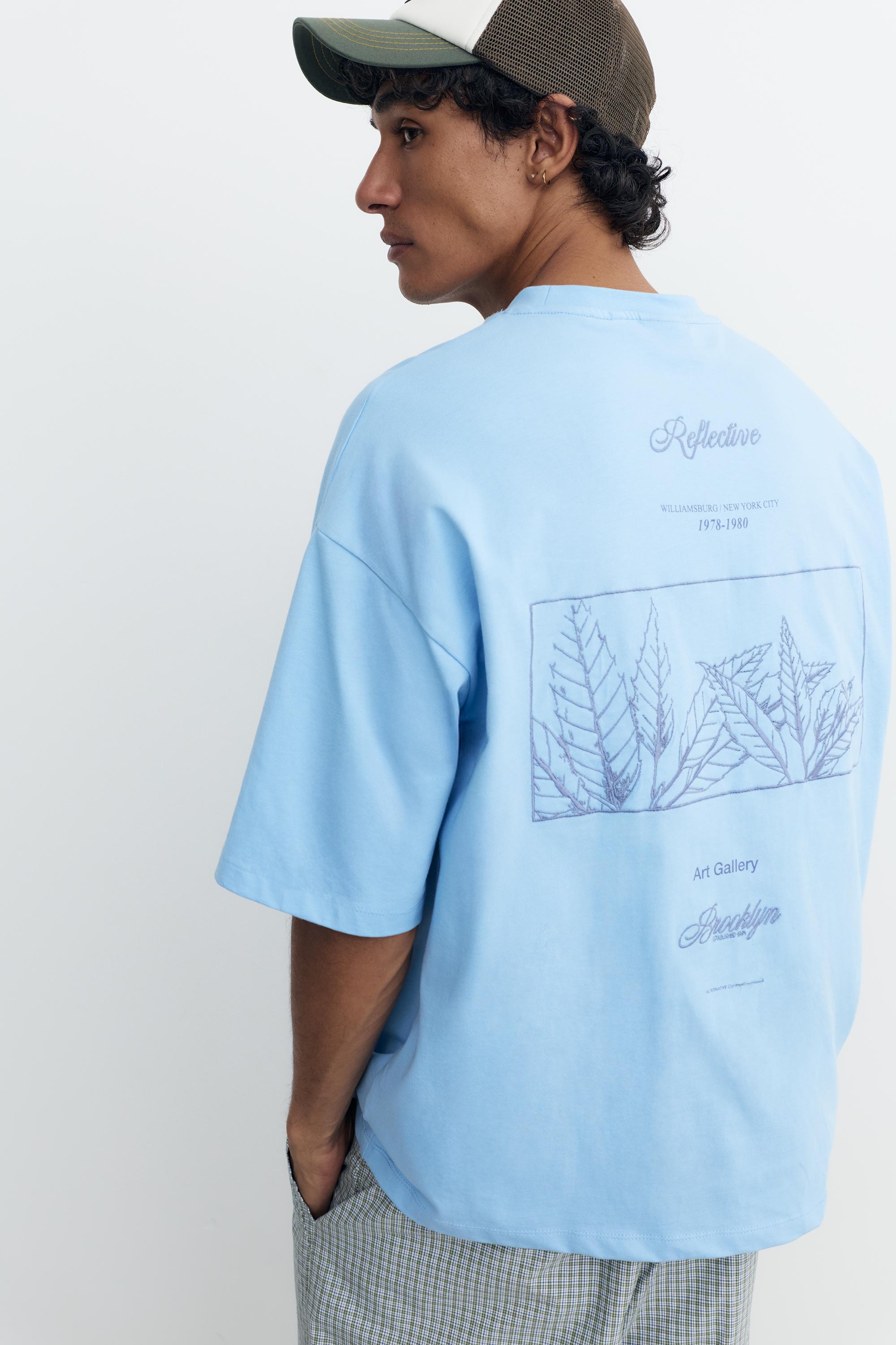 T-Shirt Relaxed Fit Bordada