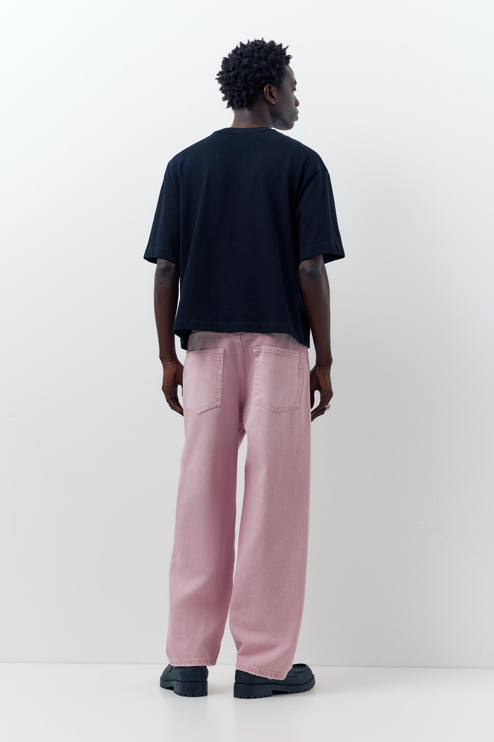 Baggy jeans — Rose pink