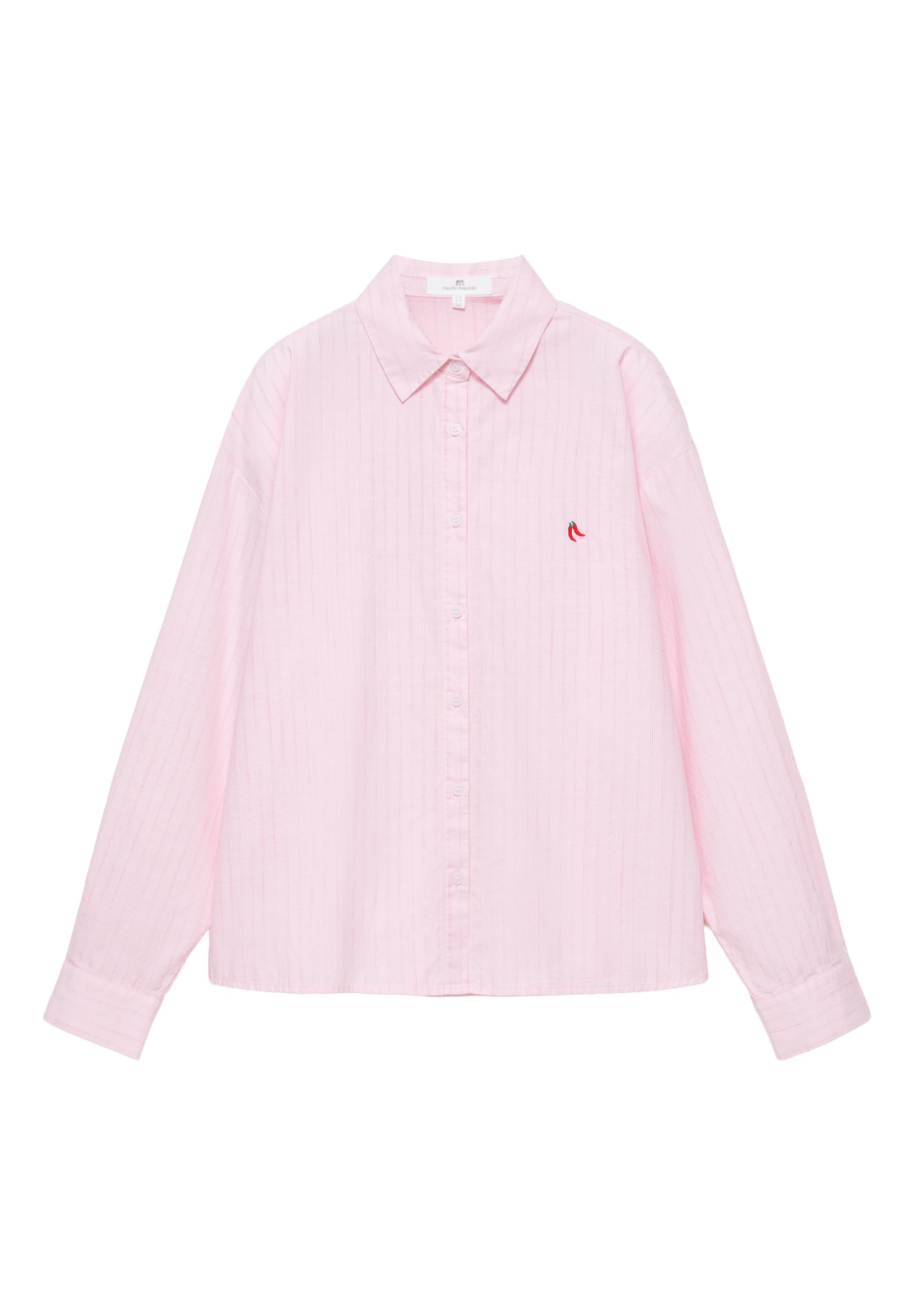 Çizgili biberli gömlek - Görsel 11