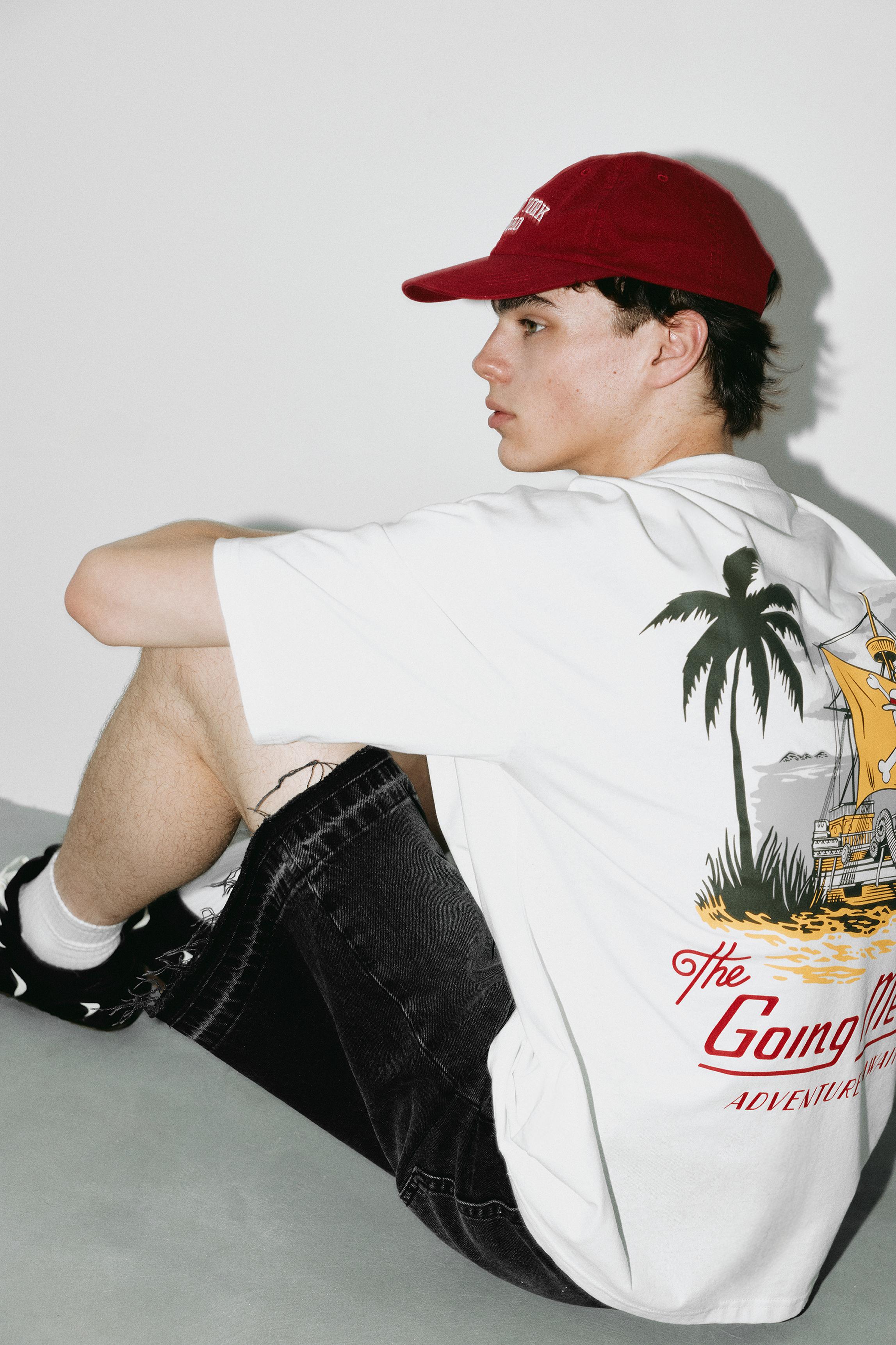 One Piece relaxed fit T-shirt — Off white