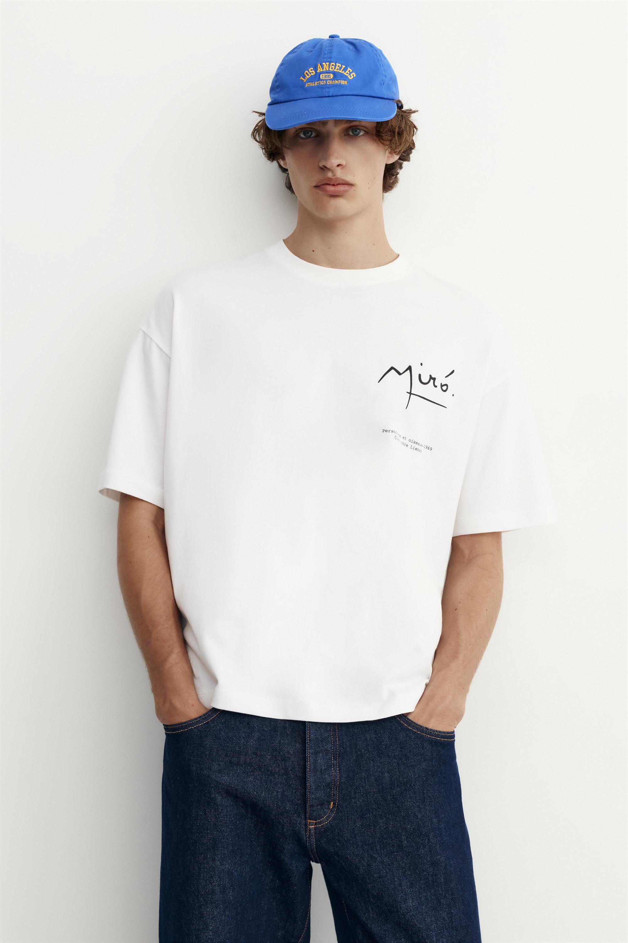 Miró relaxed fit tişört - Görsel 9