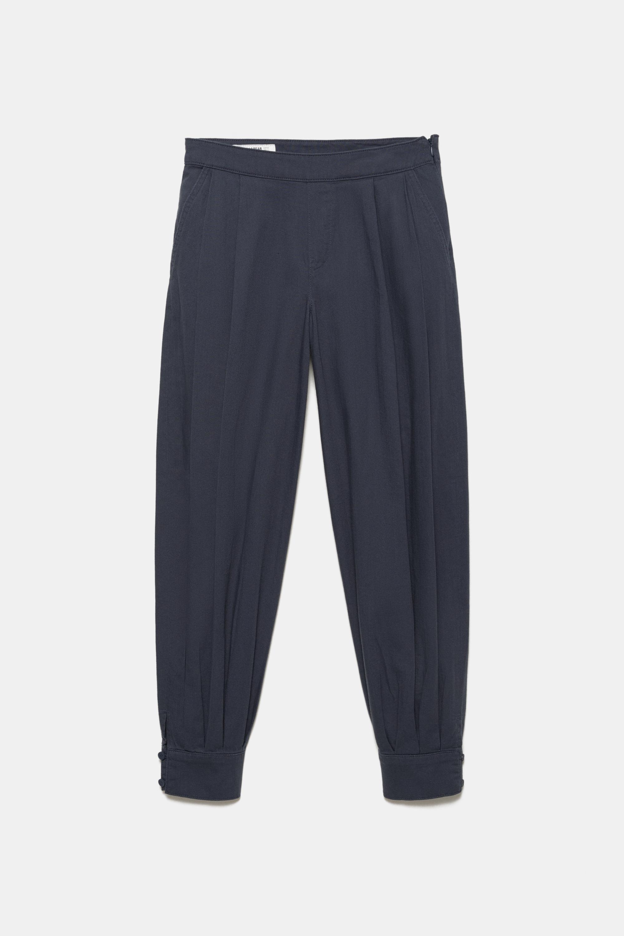 Rustic sarouel trousers