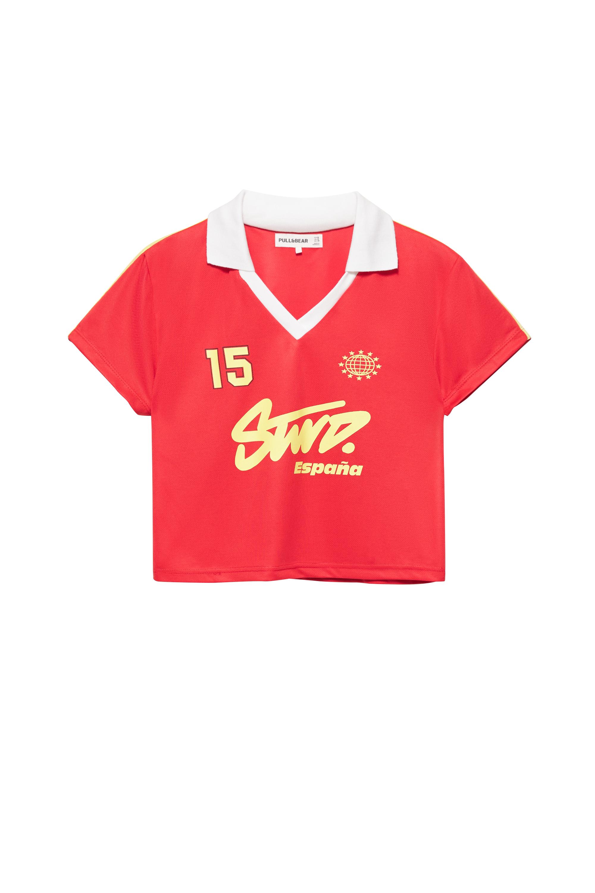Pull&Bear STWD İspanya Tişört görsel 3