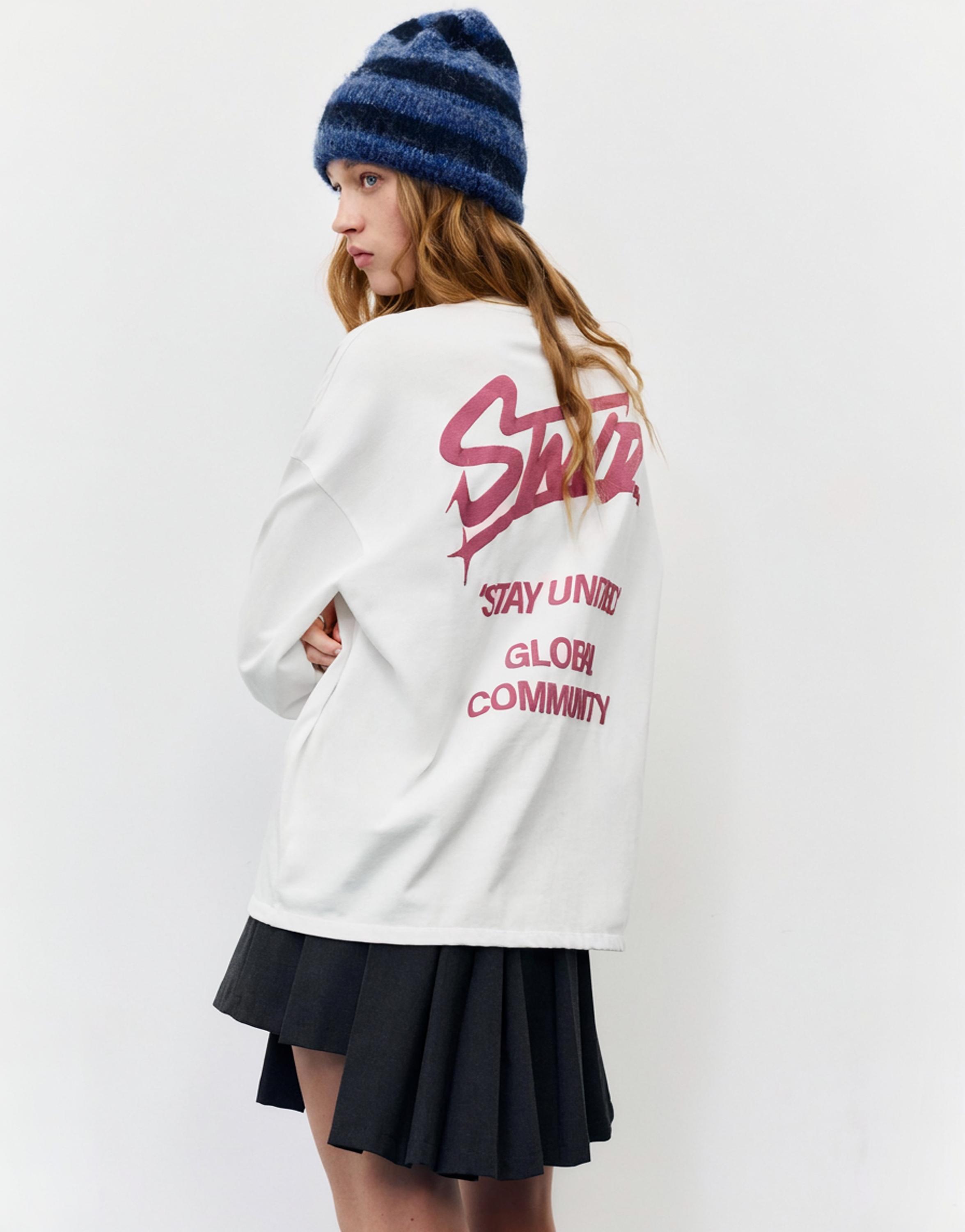 STWD graphic T-shirt — Ice