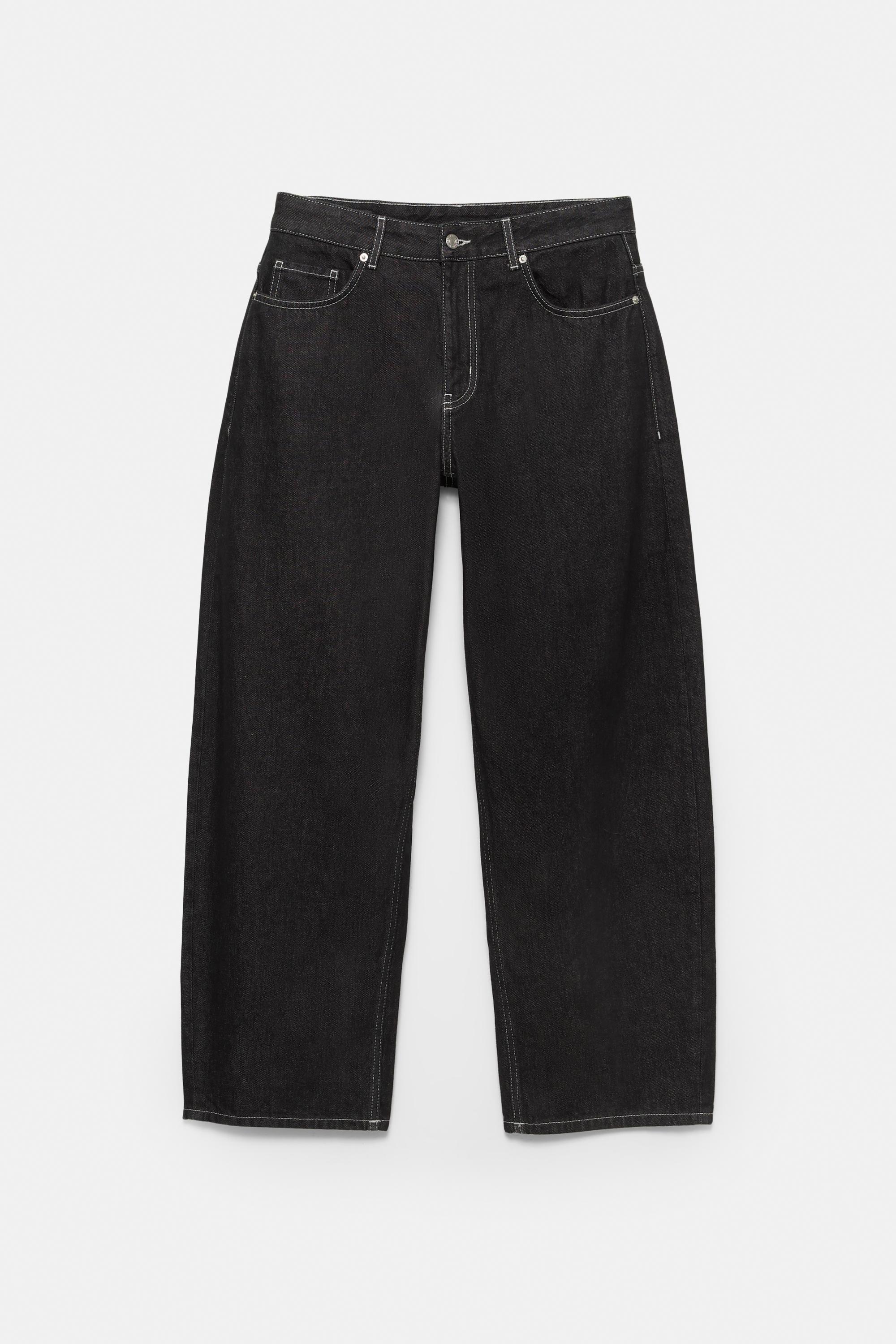 Baggy balloon jeans — Black