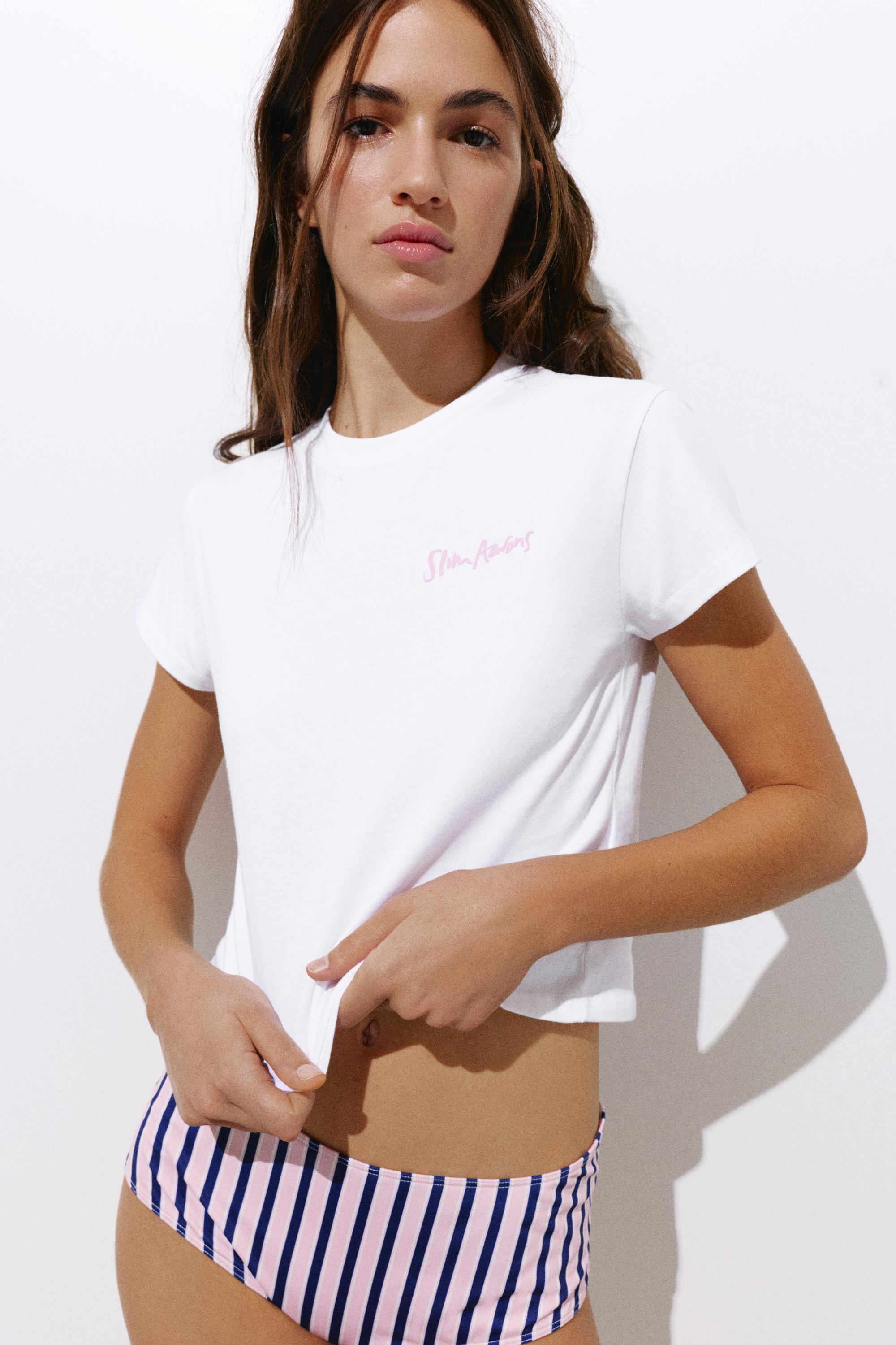 Slim Aarons T-shirt — White