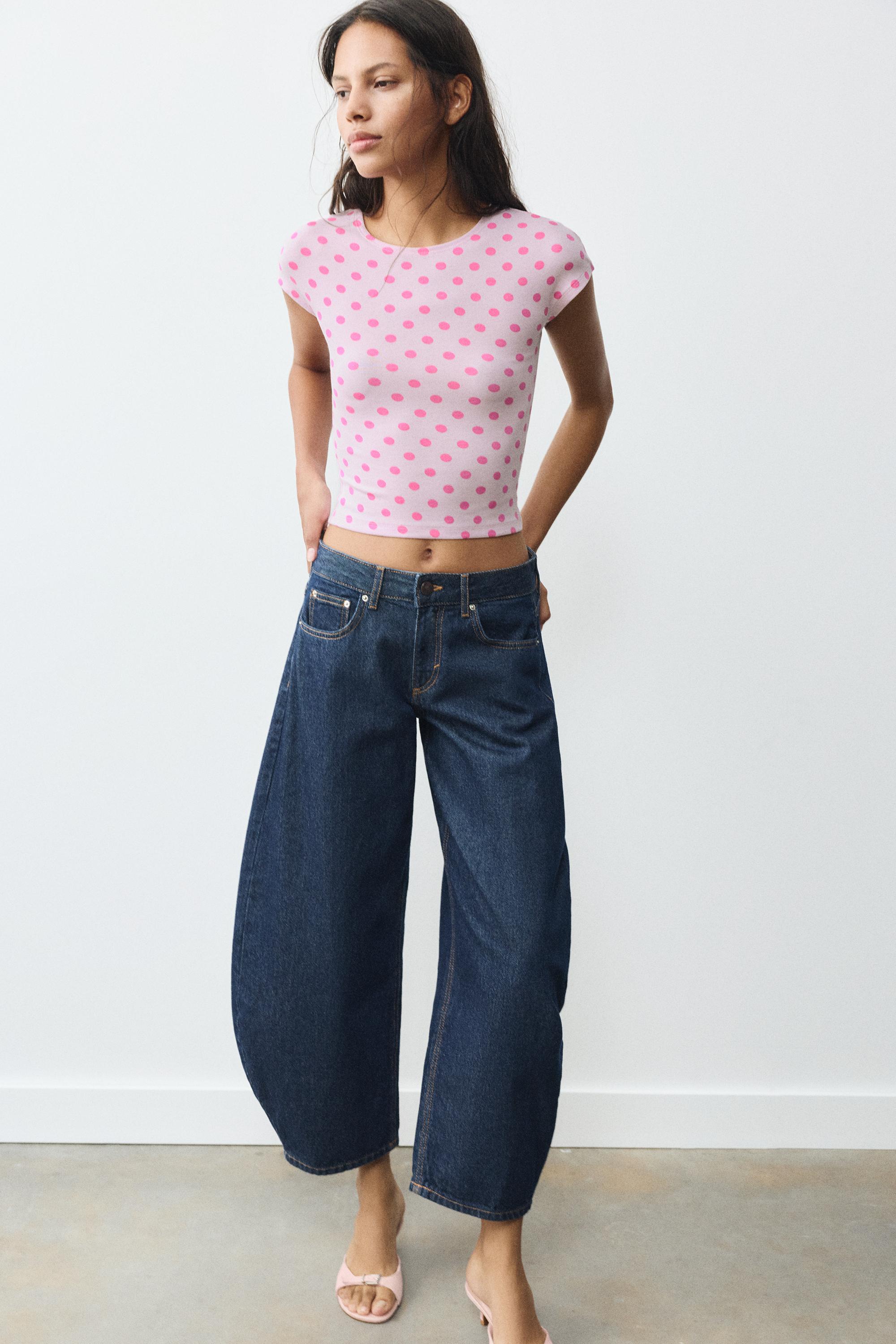 Fitted short sleeve T-shirt — Pastel pink