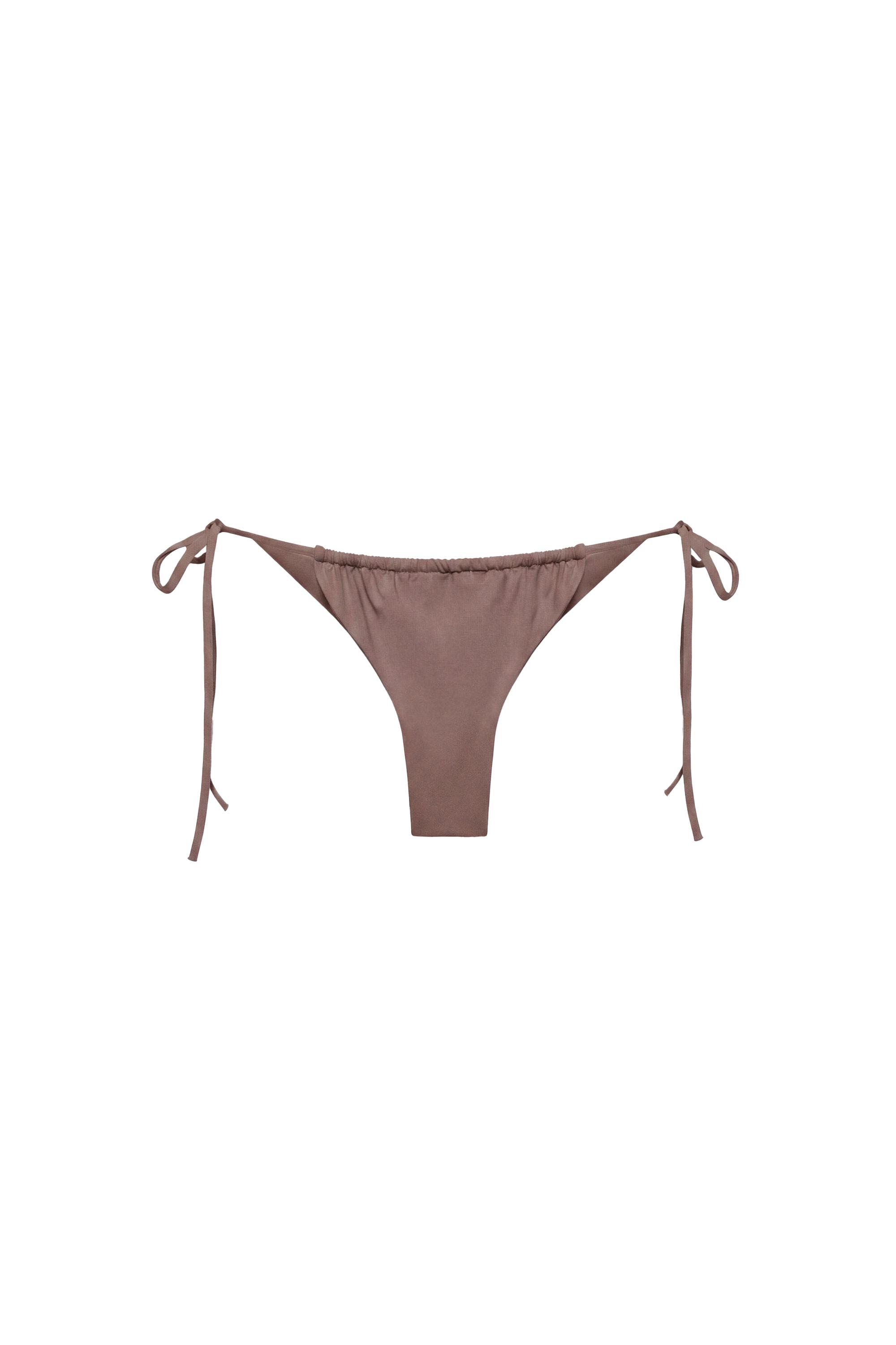 Drape detaylı bikini altı - Görsel 32