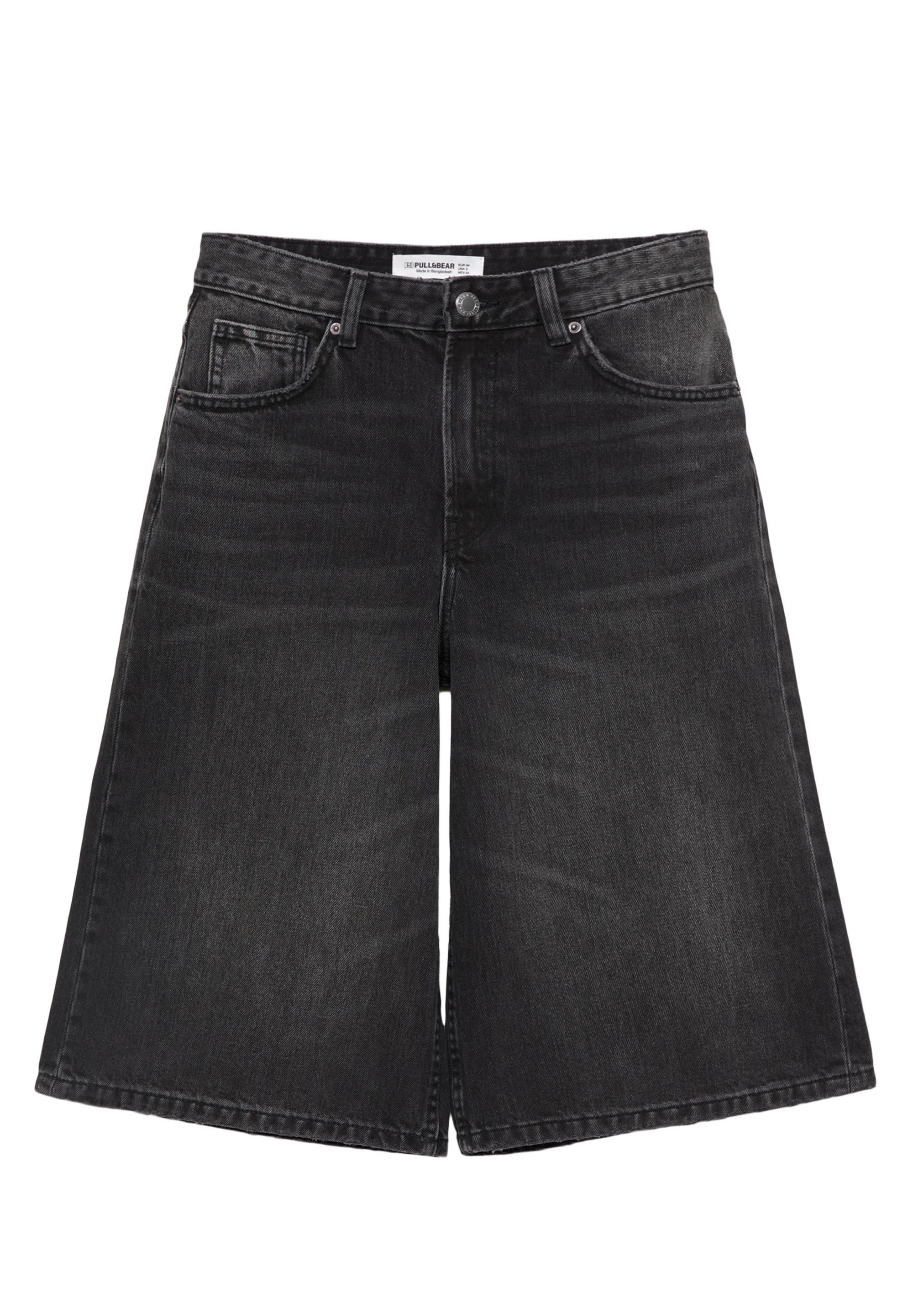 Düşük bel denim şort - Görsel 66