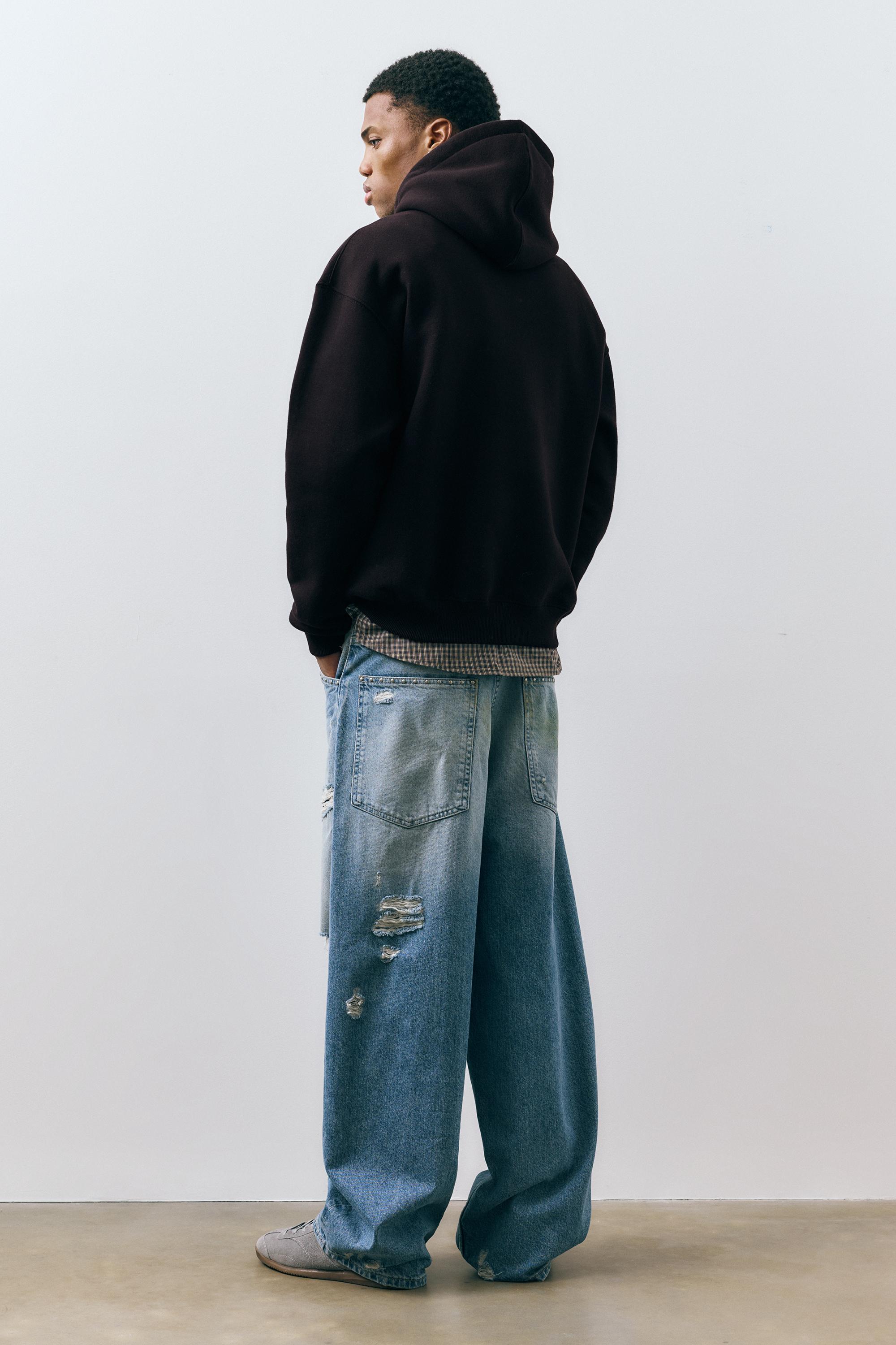 Basic kapüşonlu sweatshirt - Görsel 122