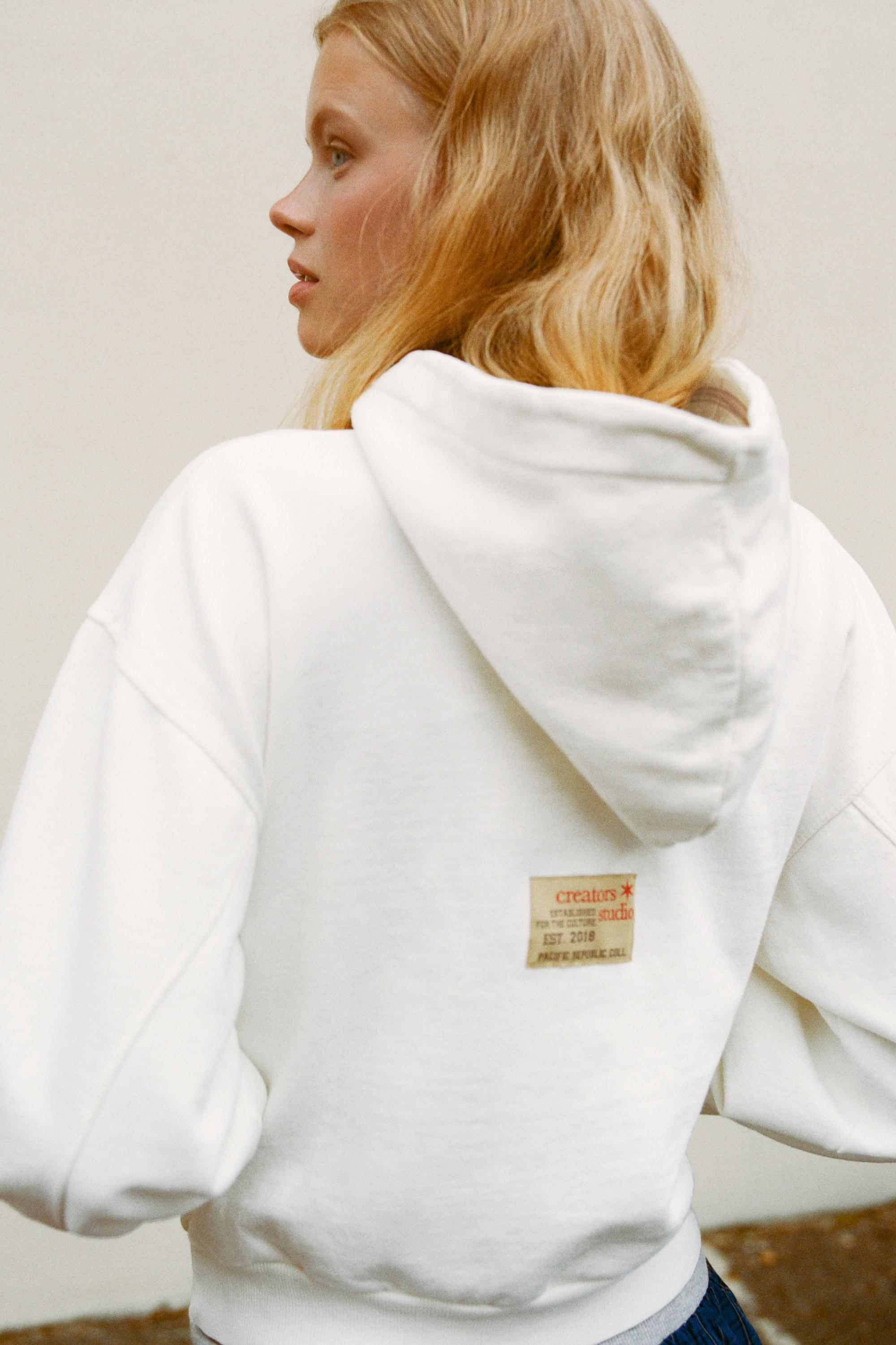 NYC graphic hoodie — Off white