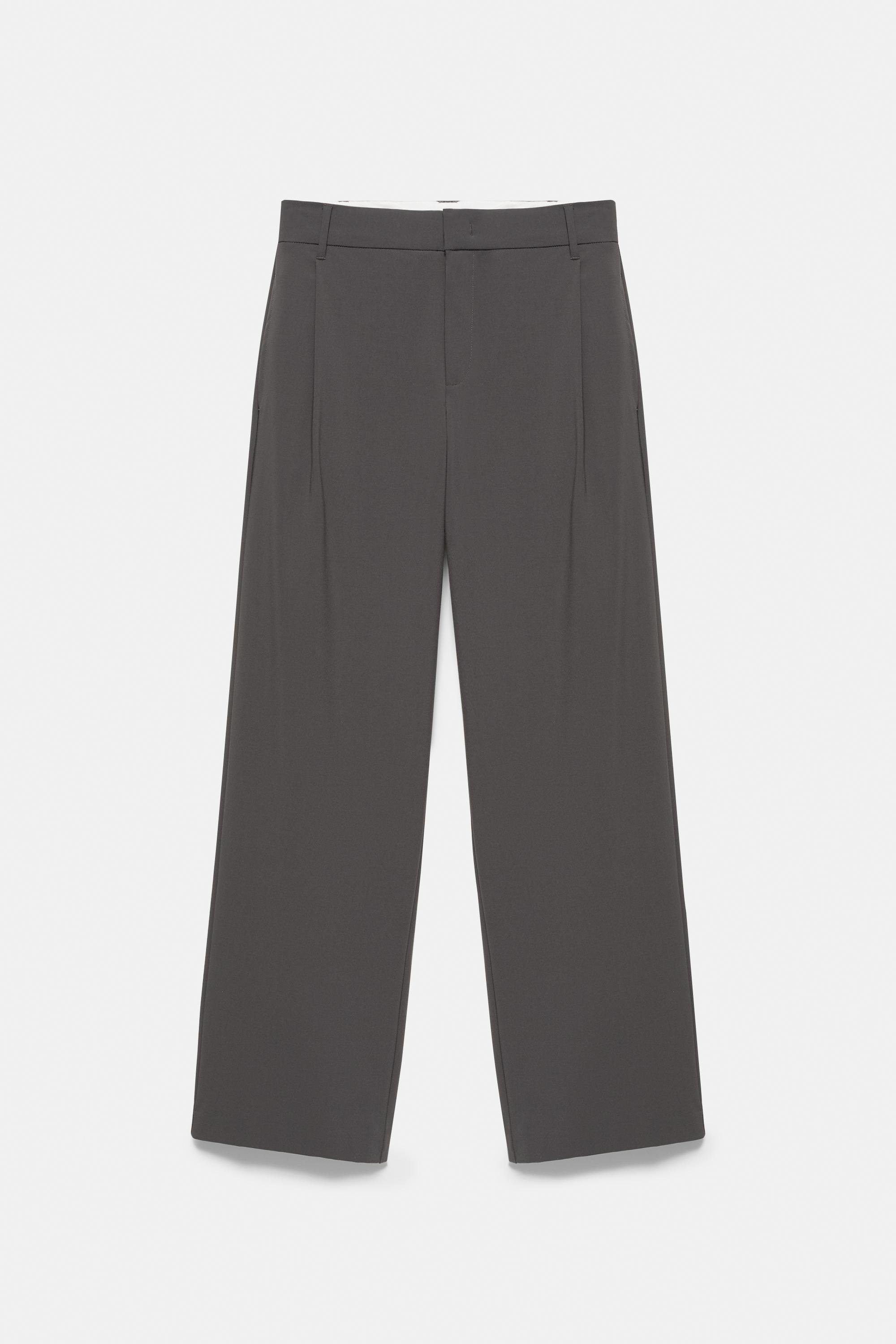 Pull&Bear Pensli kumaş pantolon görsel 4
