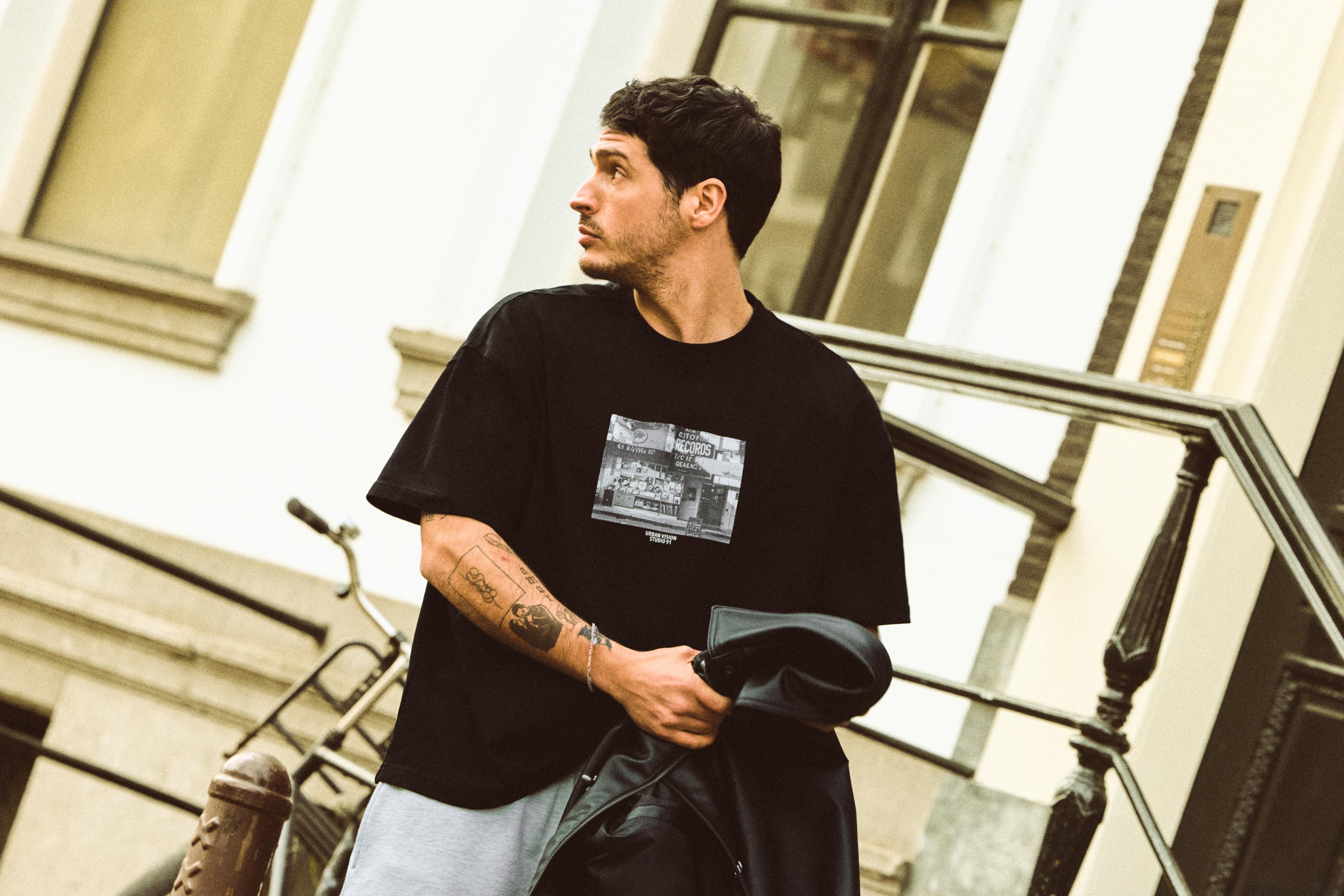 Urban Vision grafikli t-shirt - Görsel 12