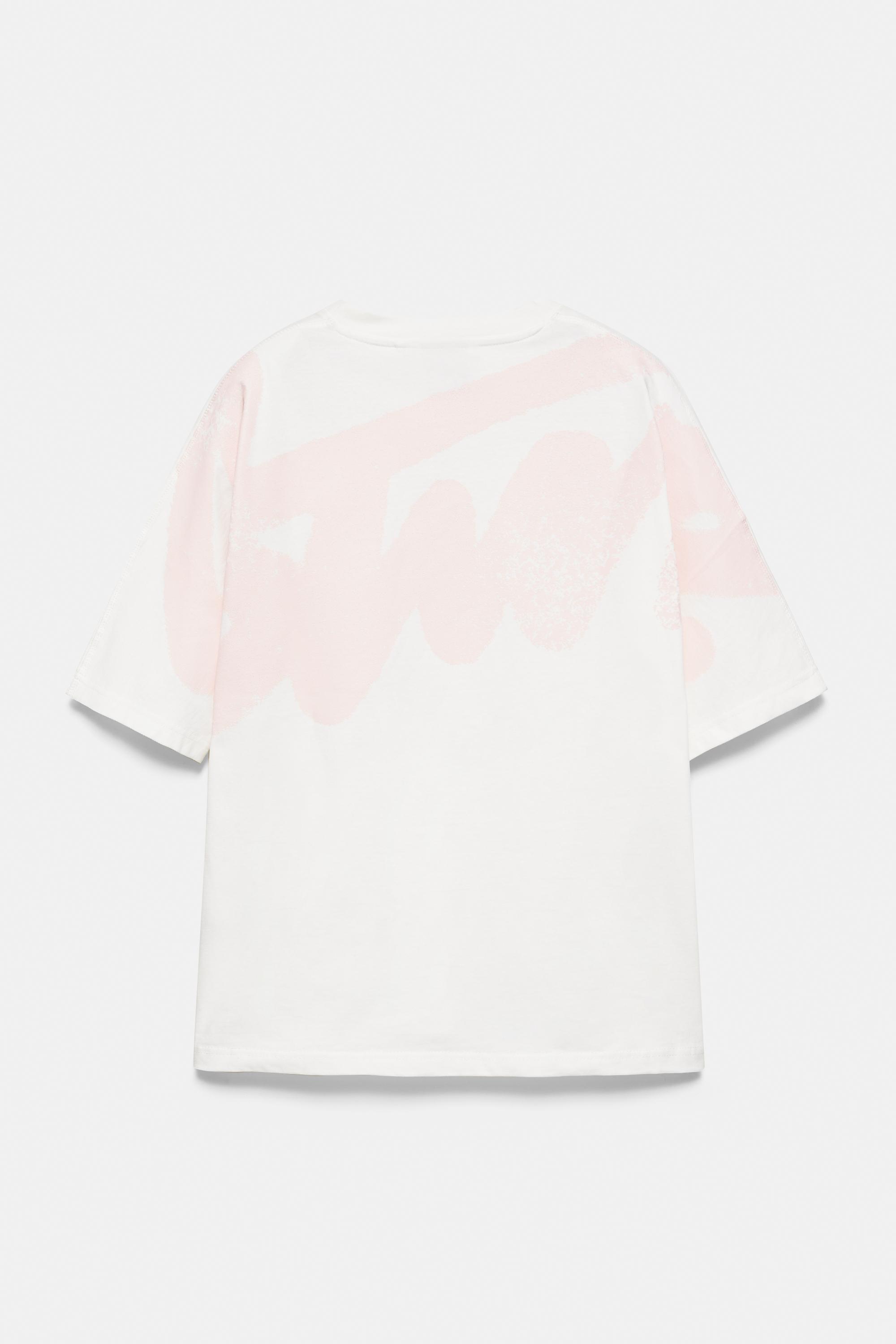 STWD graffiti logo T-shirt — Off white (alternate view)