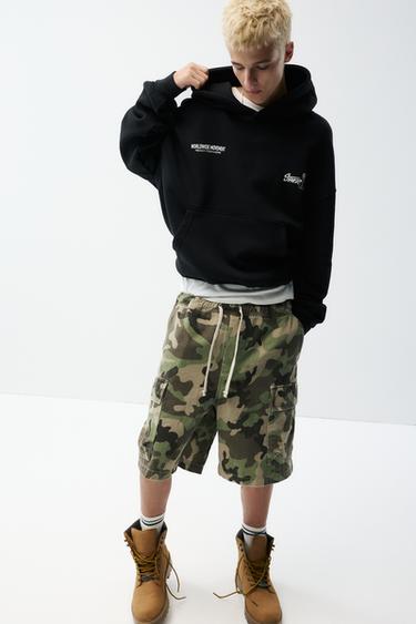 STWD graphic hoodie — Black 3