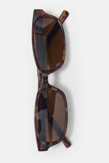 Rectangular sunglasses — Khaki marl 3