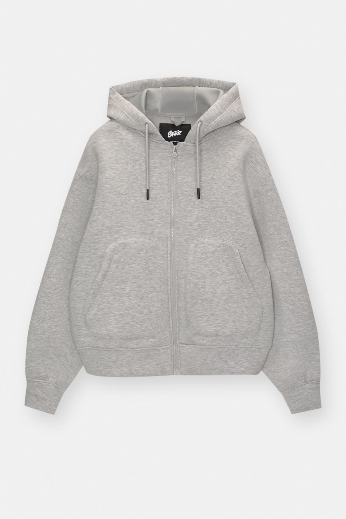 Zip Hoodie WeiÃƒÂŸe Sweatjacke Damen Superdry Sweatjacke Superdry