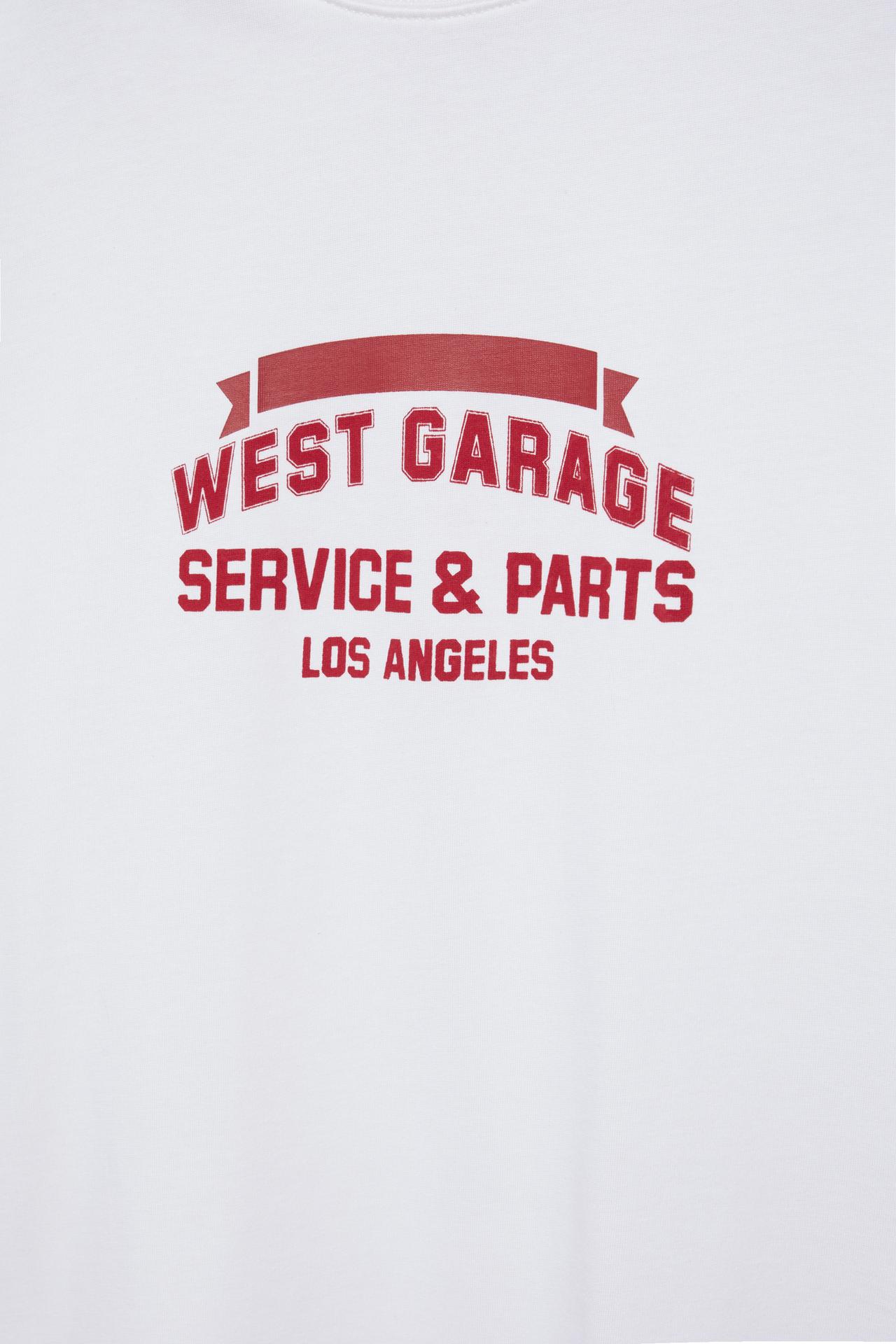 West Garage boxy T-shirt — White