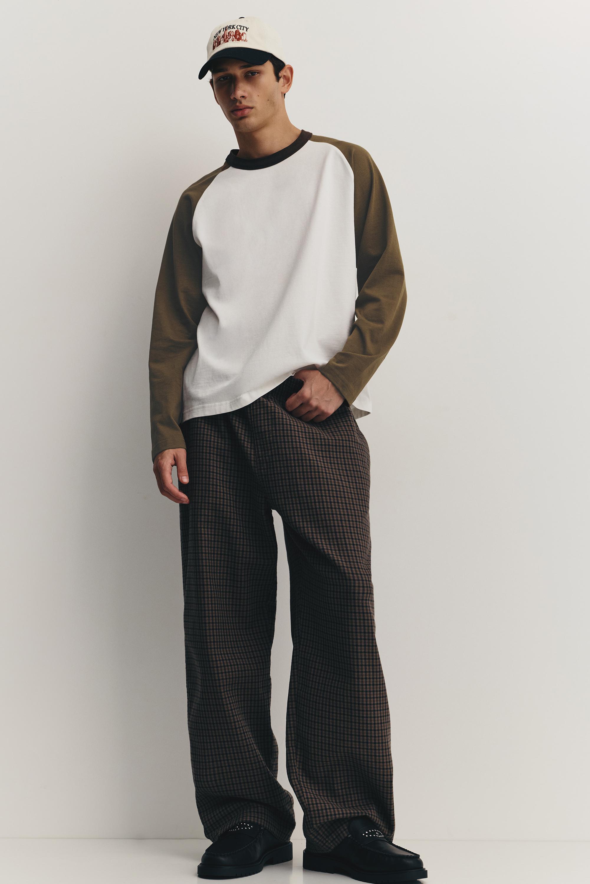 Reglan kol uzun kollu t-shirt - Görsel 16