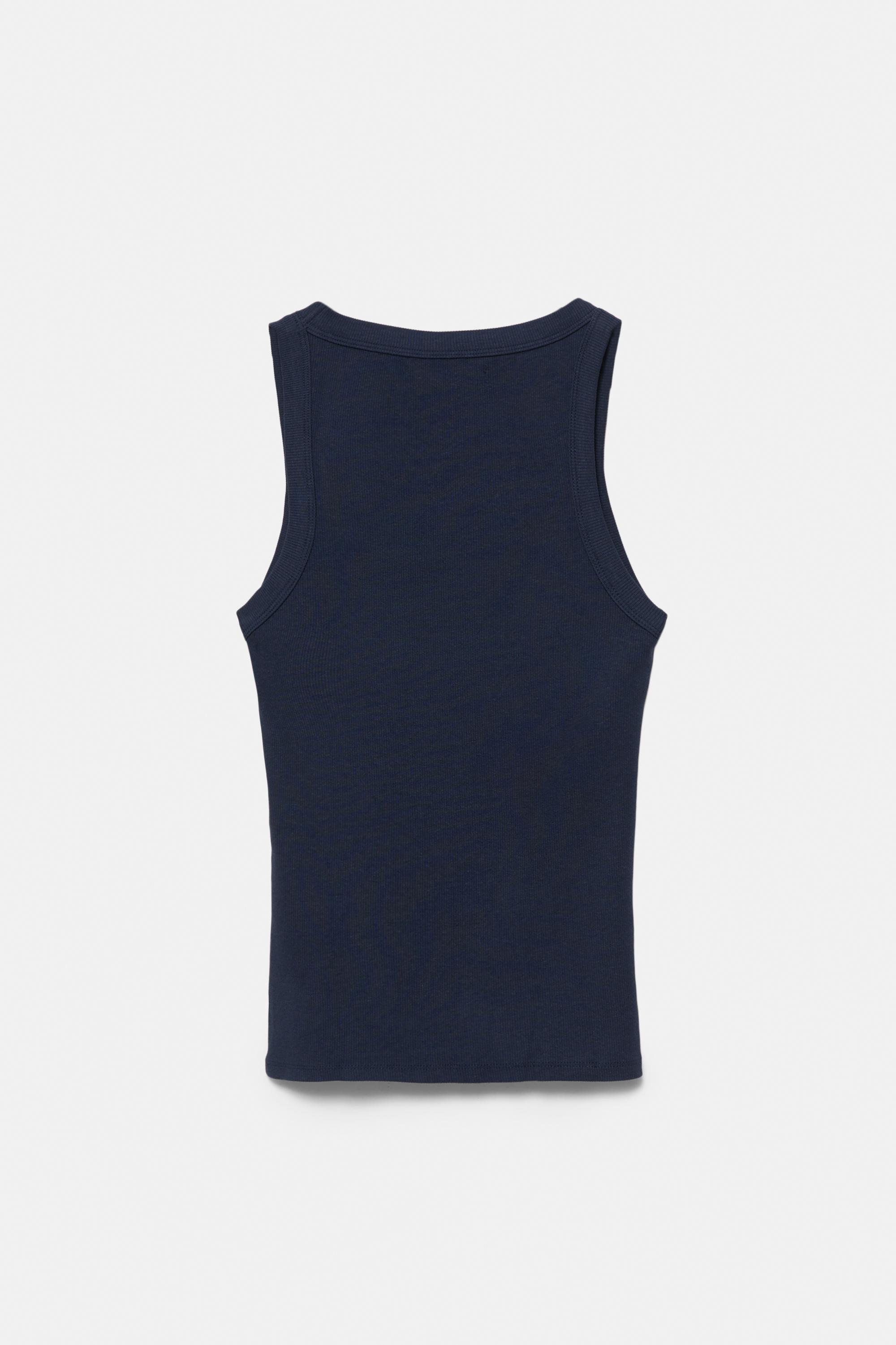 Basic tank top — Navy