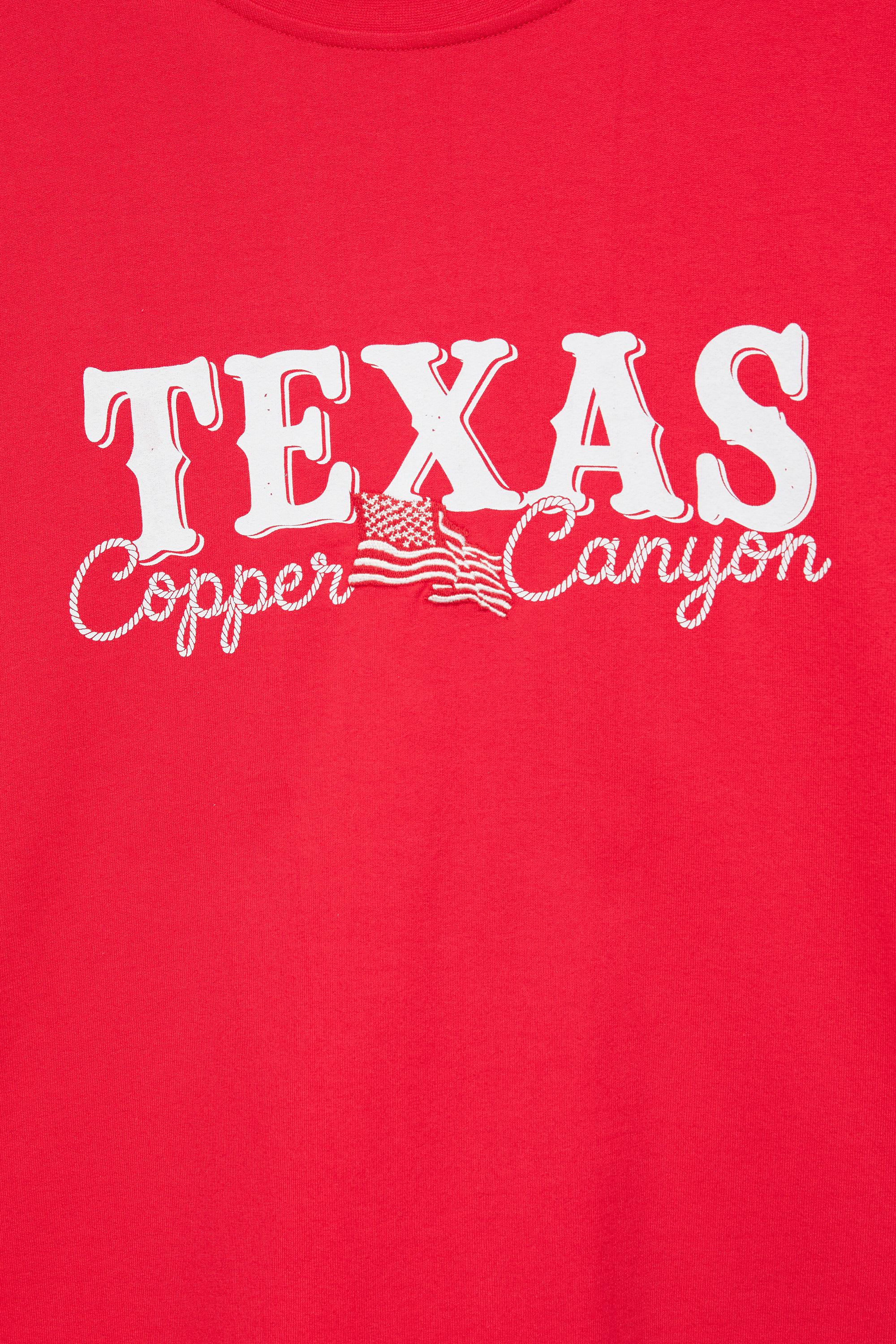 Texas T-shirt — Red