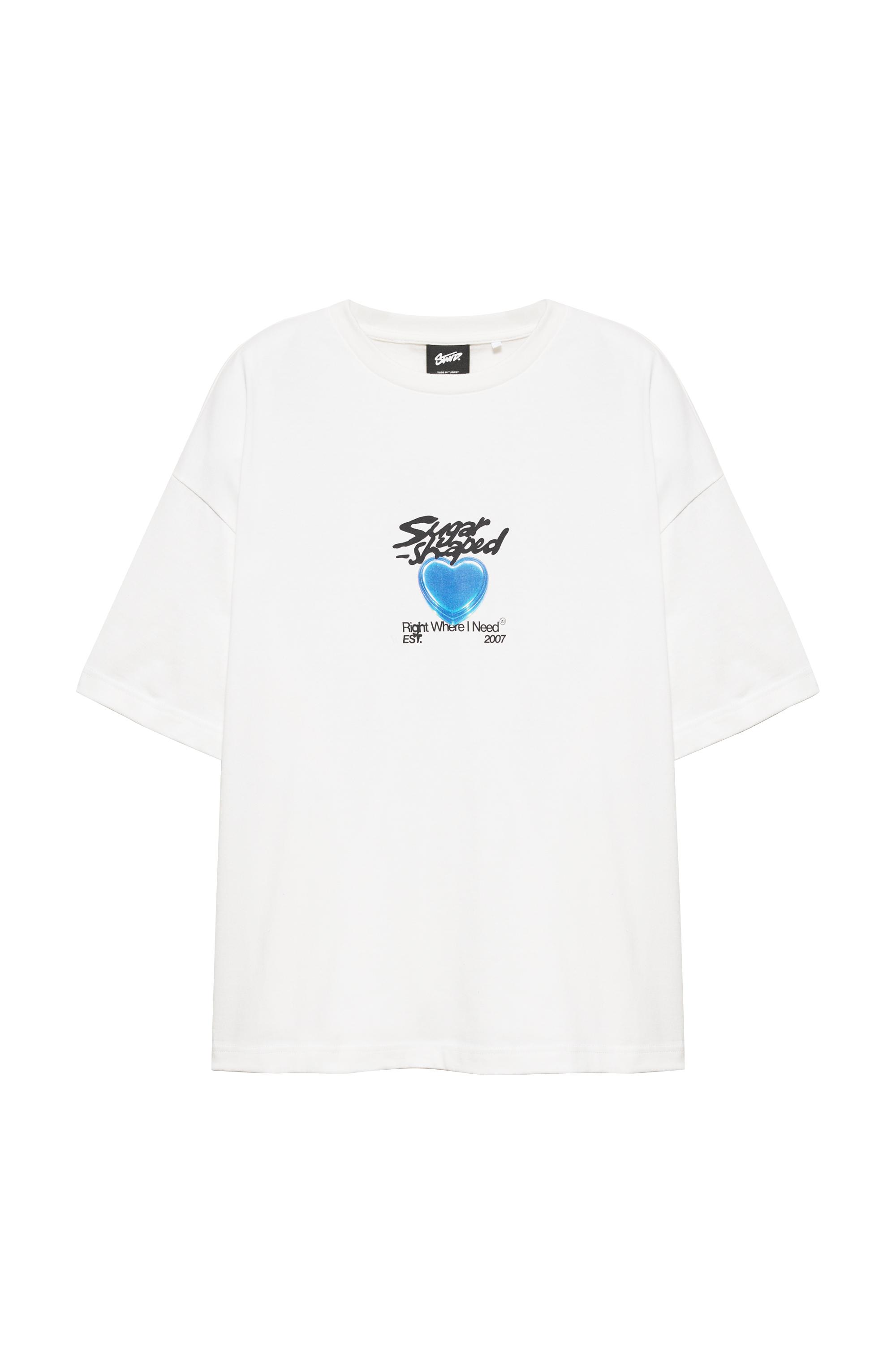 Pull&Bear STWD Sweet Candy grafikli tişört görsel 2