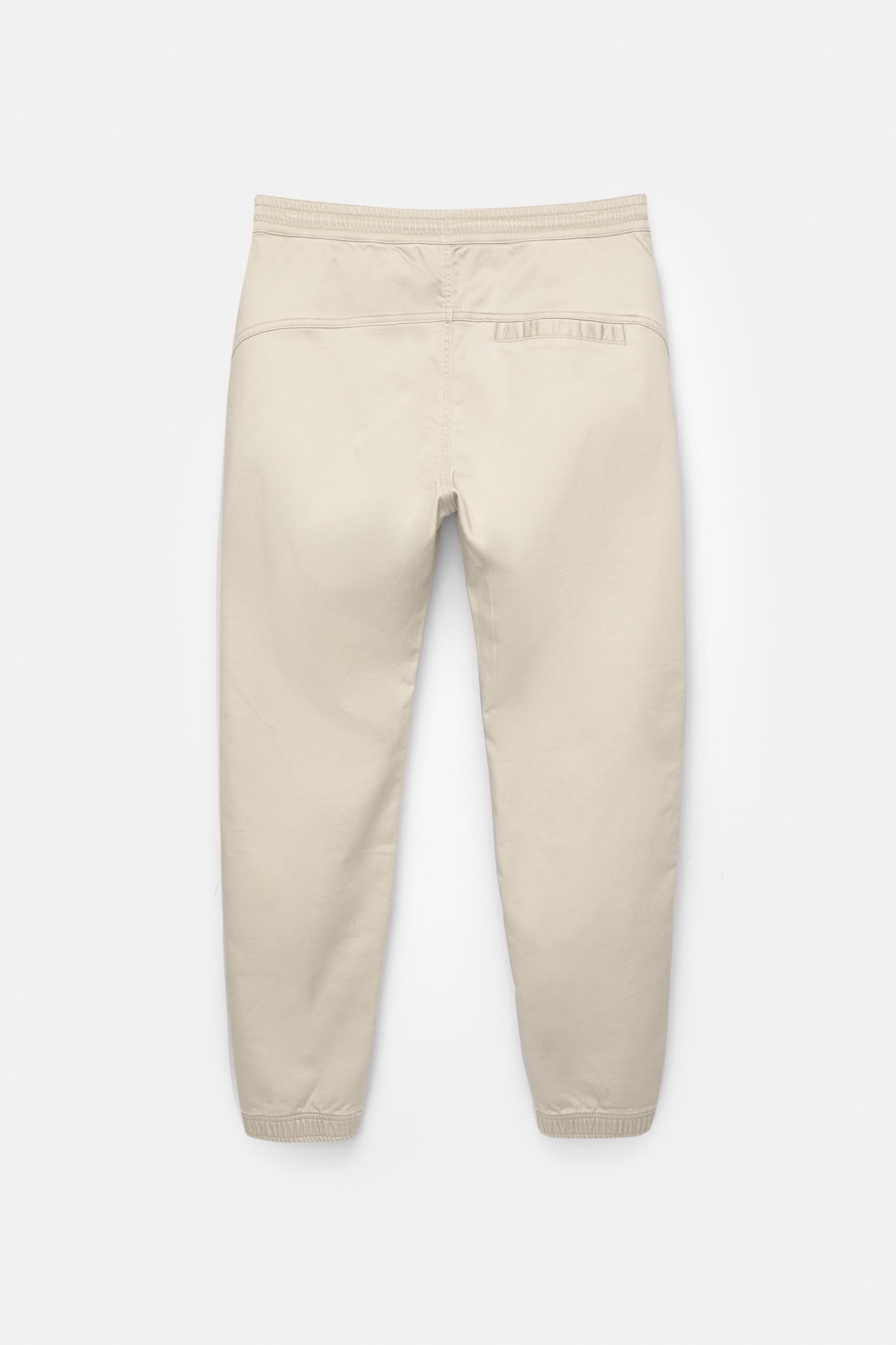 Comfort joggers — Stone