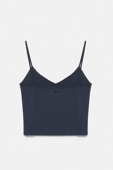 Fine-strap top — Navy 6