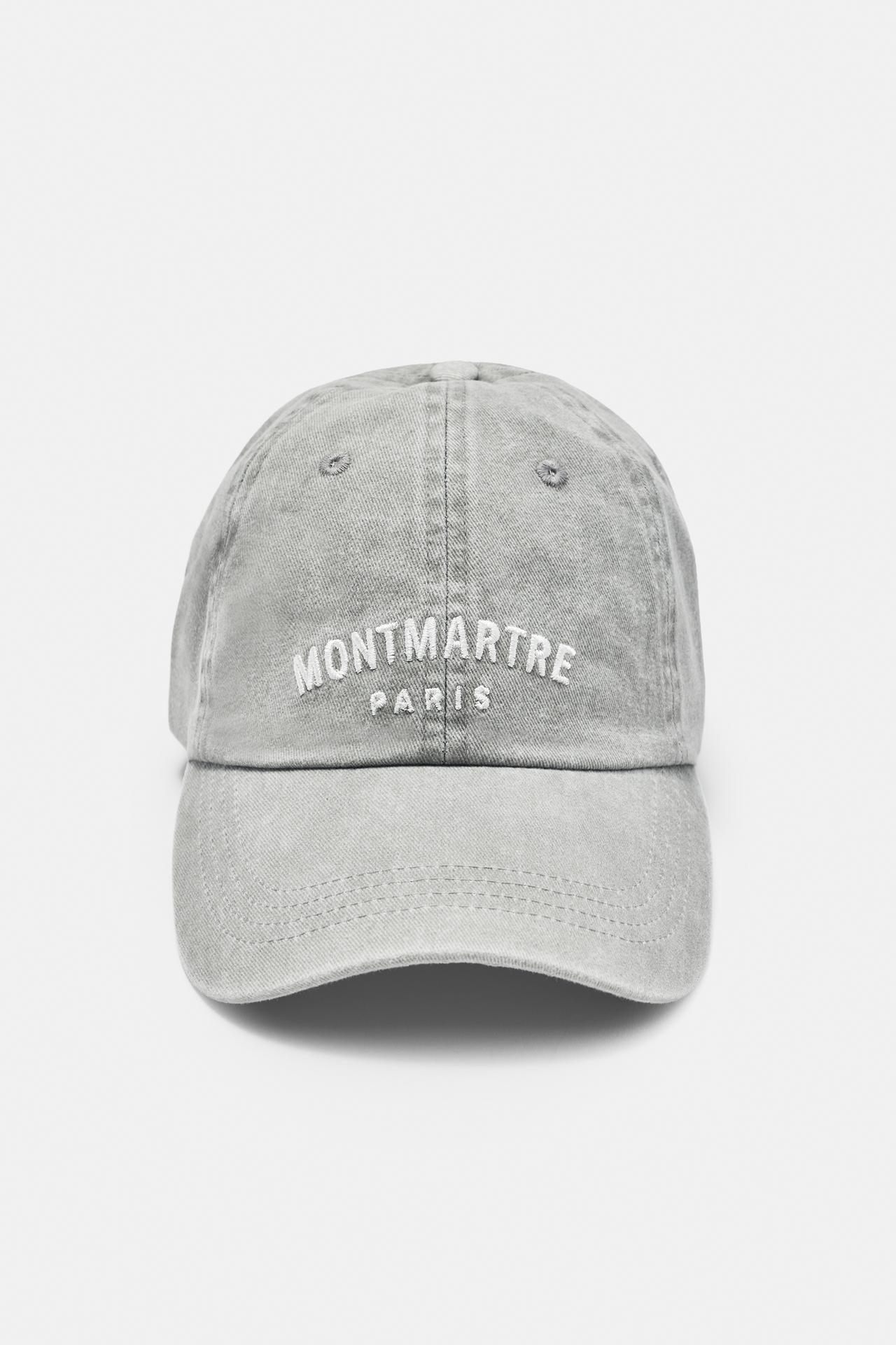 Montmartre Paris cap — Grey
